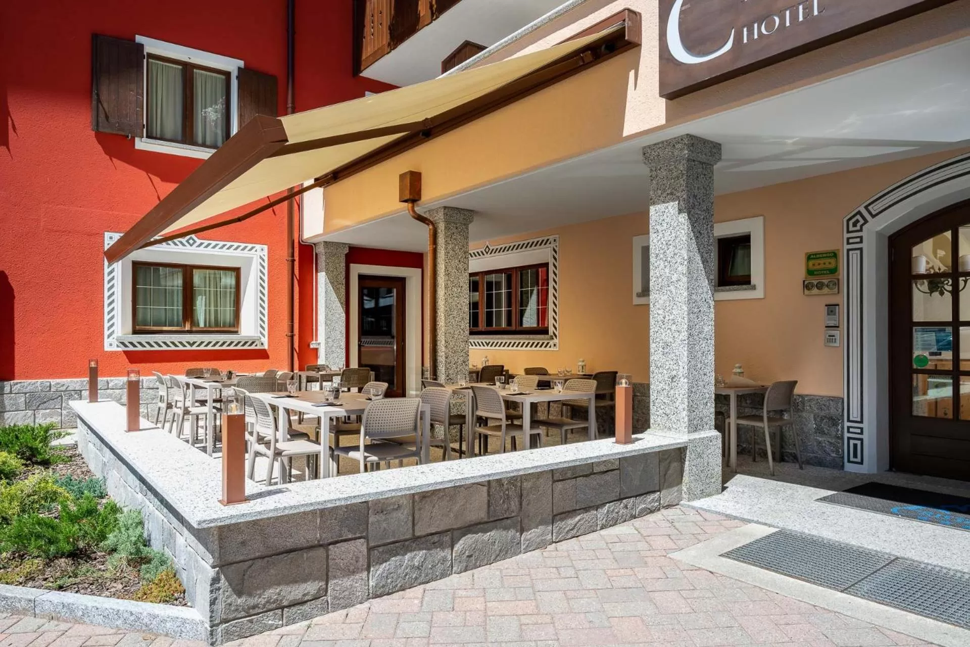 Balcony/Terrace in Hotel Cristallo