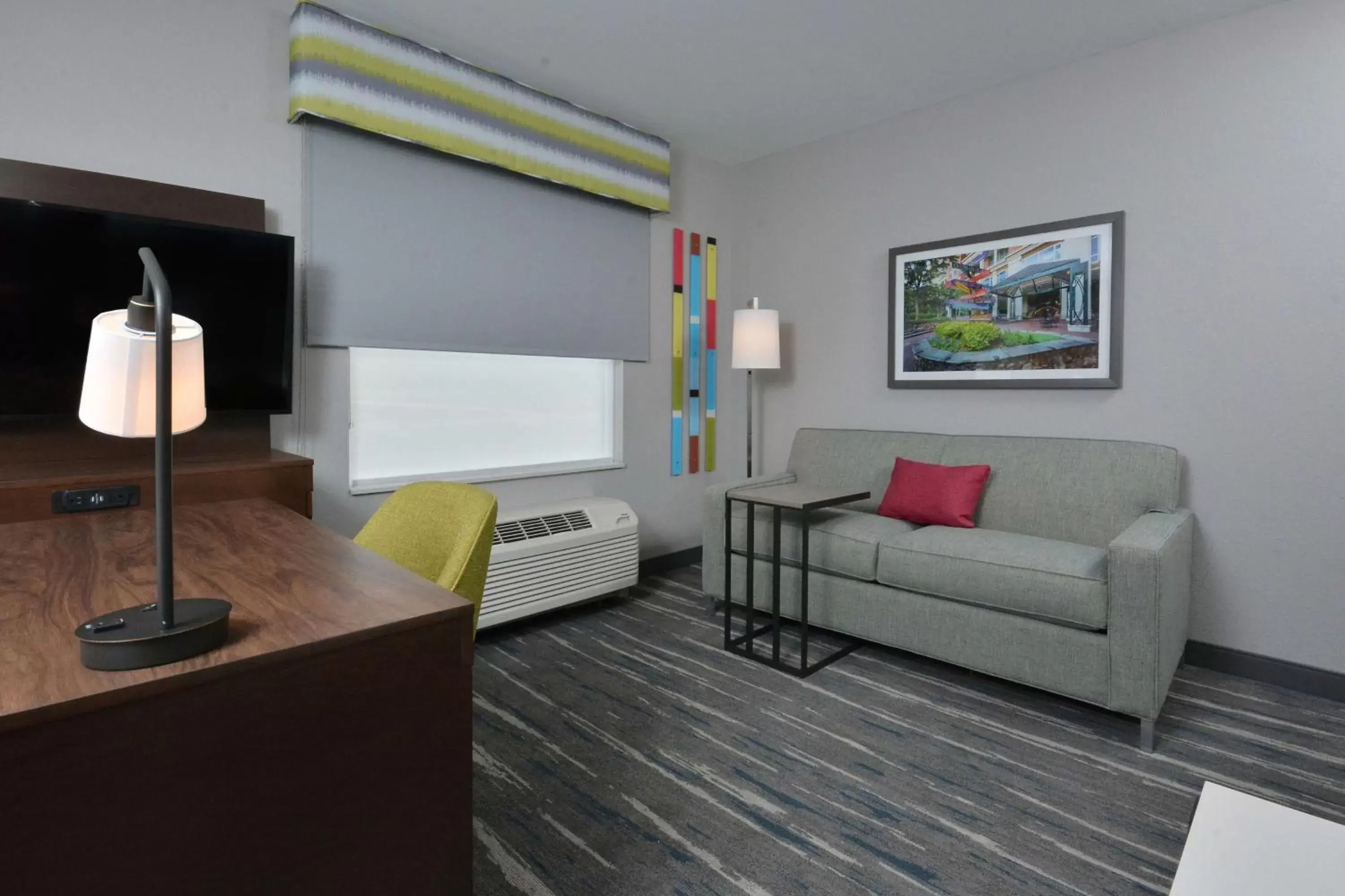 Bedroom in Hampton Inn & Suites Charlotte North I 485 Bedroom in Hampton Inn & Suites Charlotte North I 485