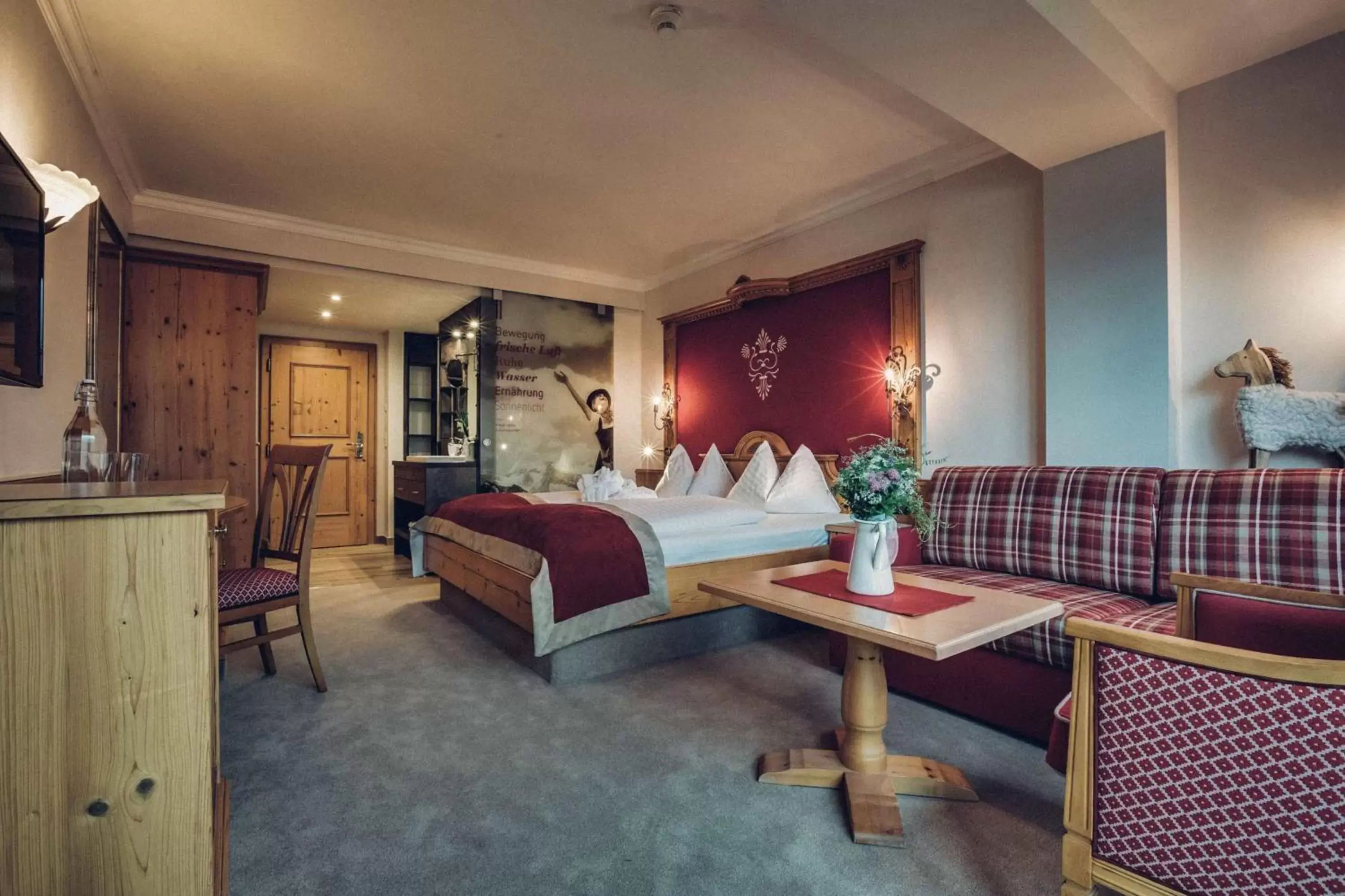 Photo of the whole room, Bed in Superior Sport und Familienresort Alpenblick Photo of the whole room, Bed in Superior Sport und Familienresort Alpenblick