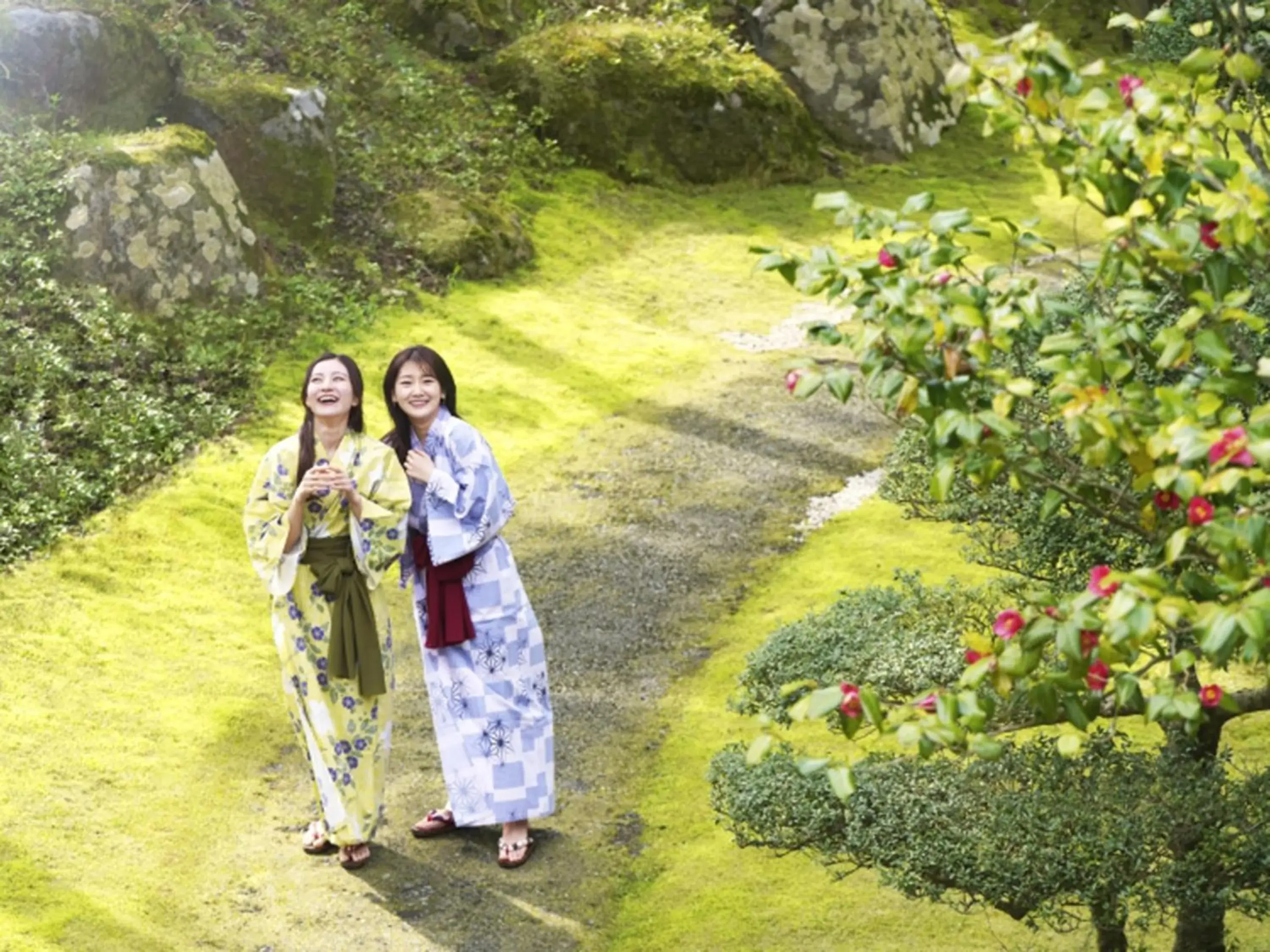 People in Hakone Yunohana Prince Hotel