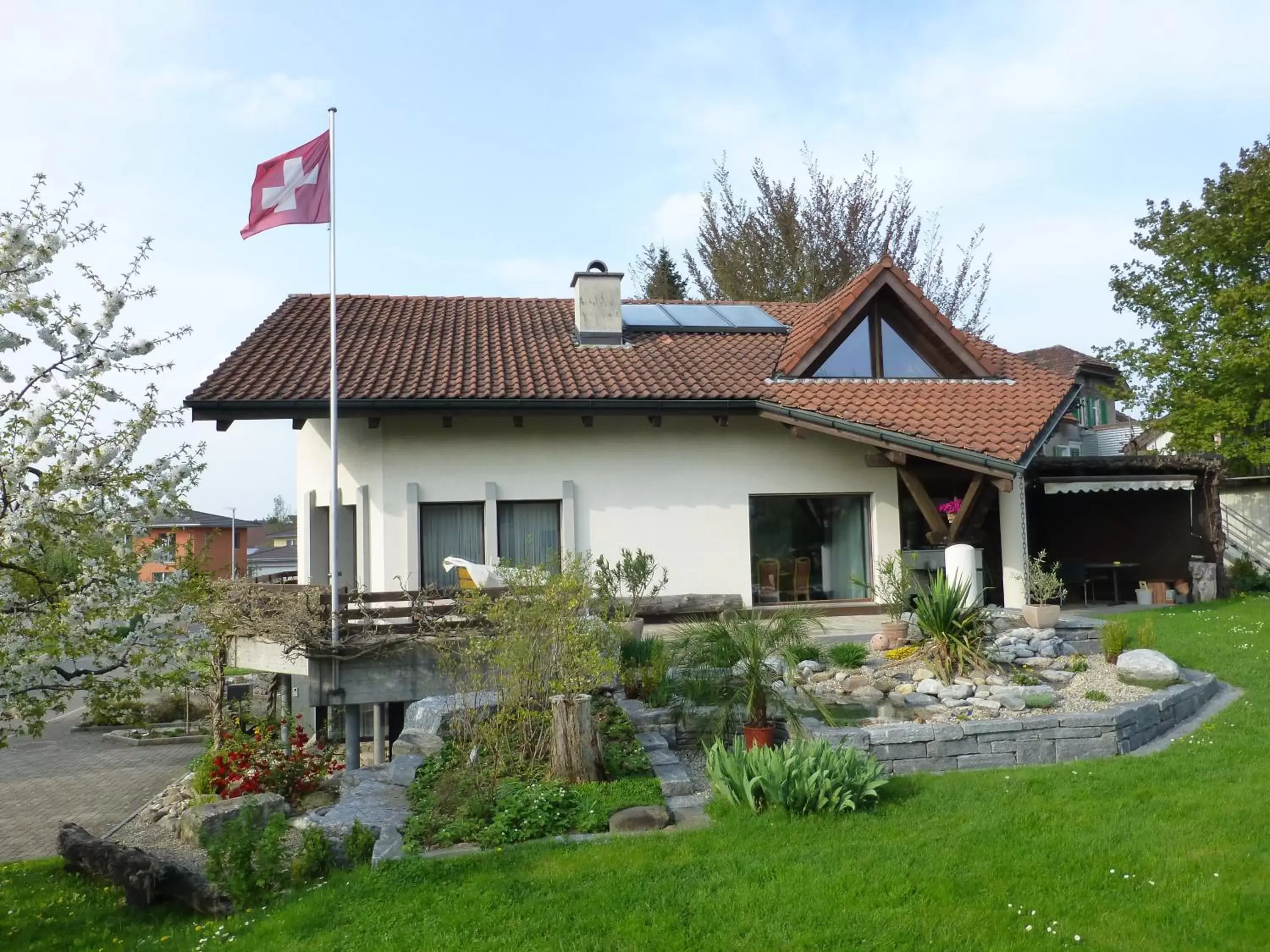 Garden, Property Building in BnB im Grossacker