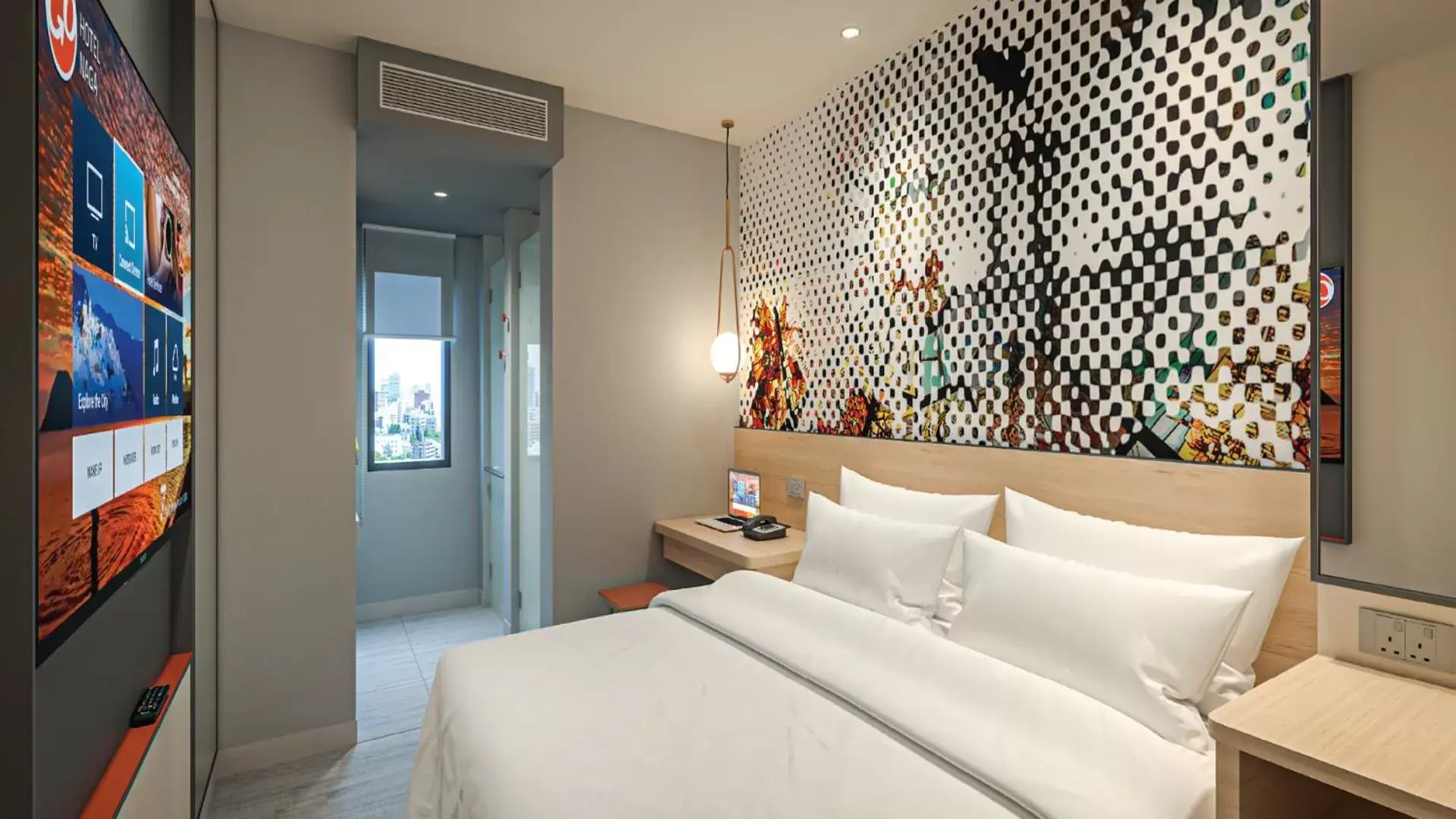 Bedroom, Bed in Go Hotels Plus Naga Bedroom, Bed in Go Hotels Plus Naga