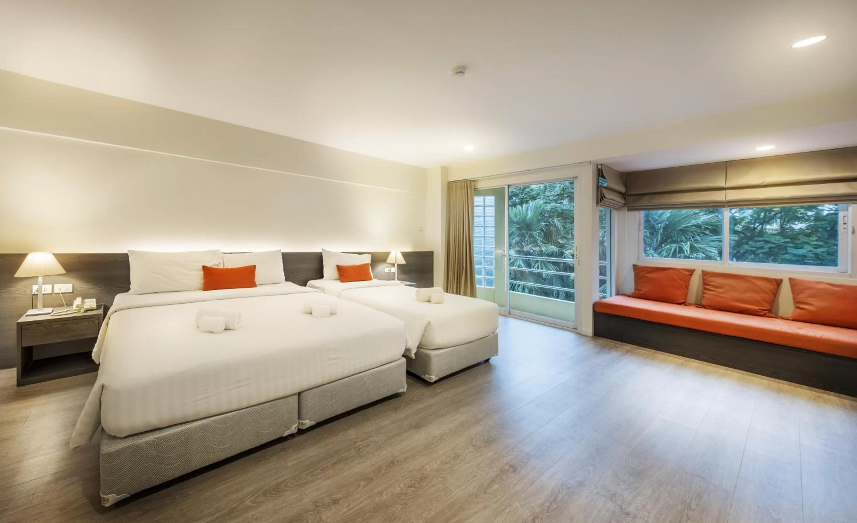 Garden view, Bed in Le Tada Residence