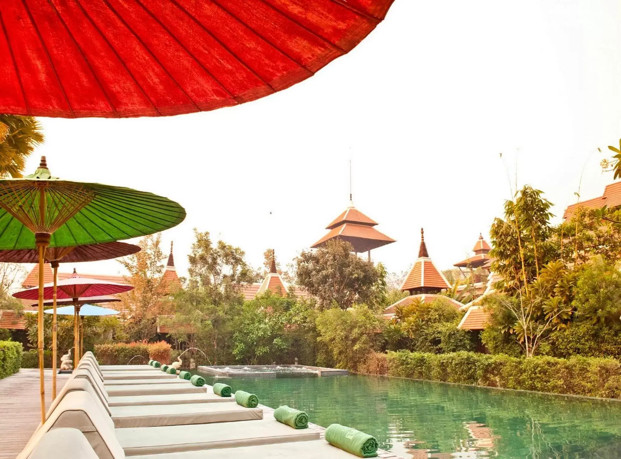Swimming pool in Siripanna Villa Resort & Spa Chiang Mai -SHA Extra Plus