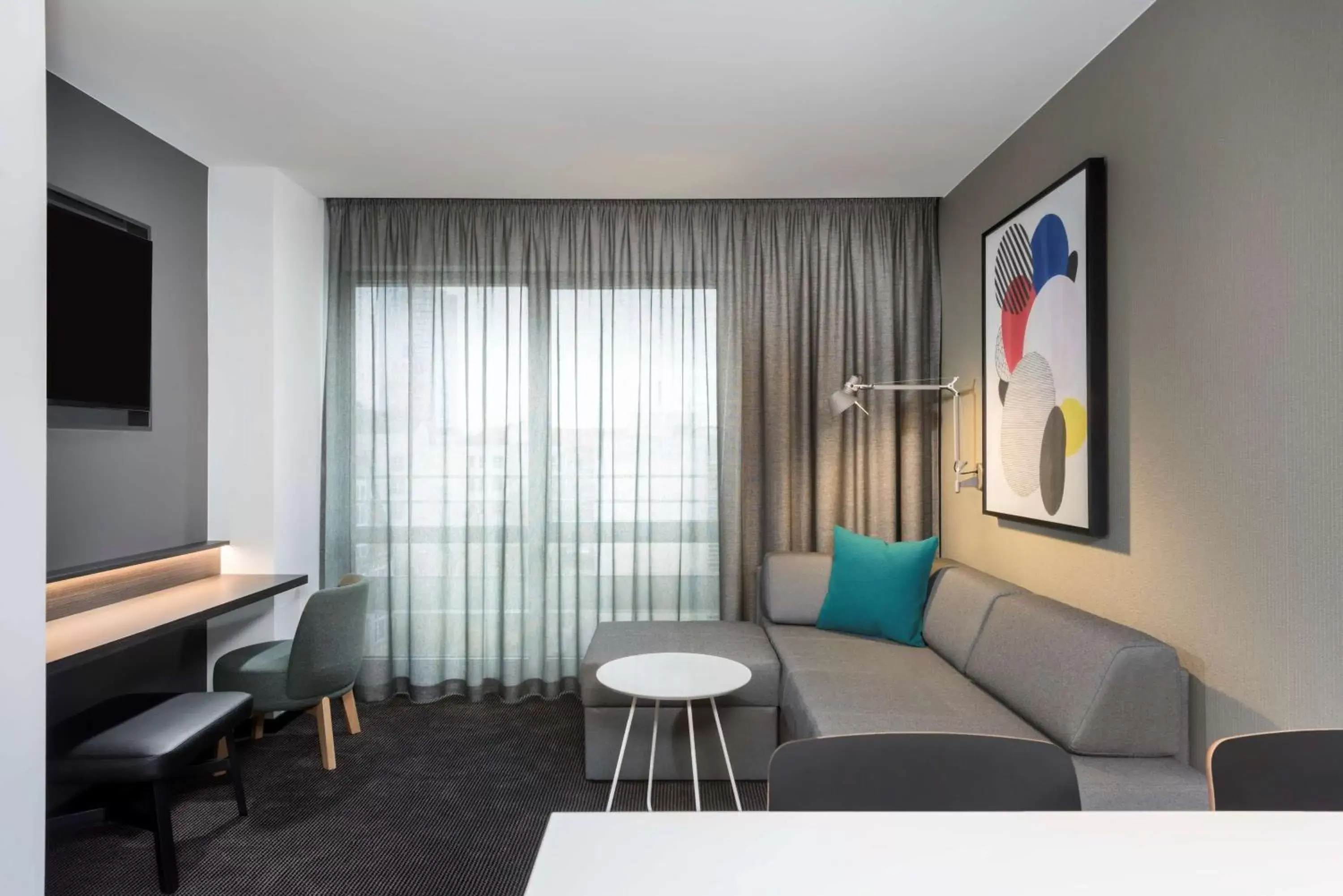 Bedroom, Seating Area in Adina Apartment Hotel Leipzig