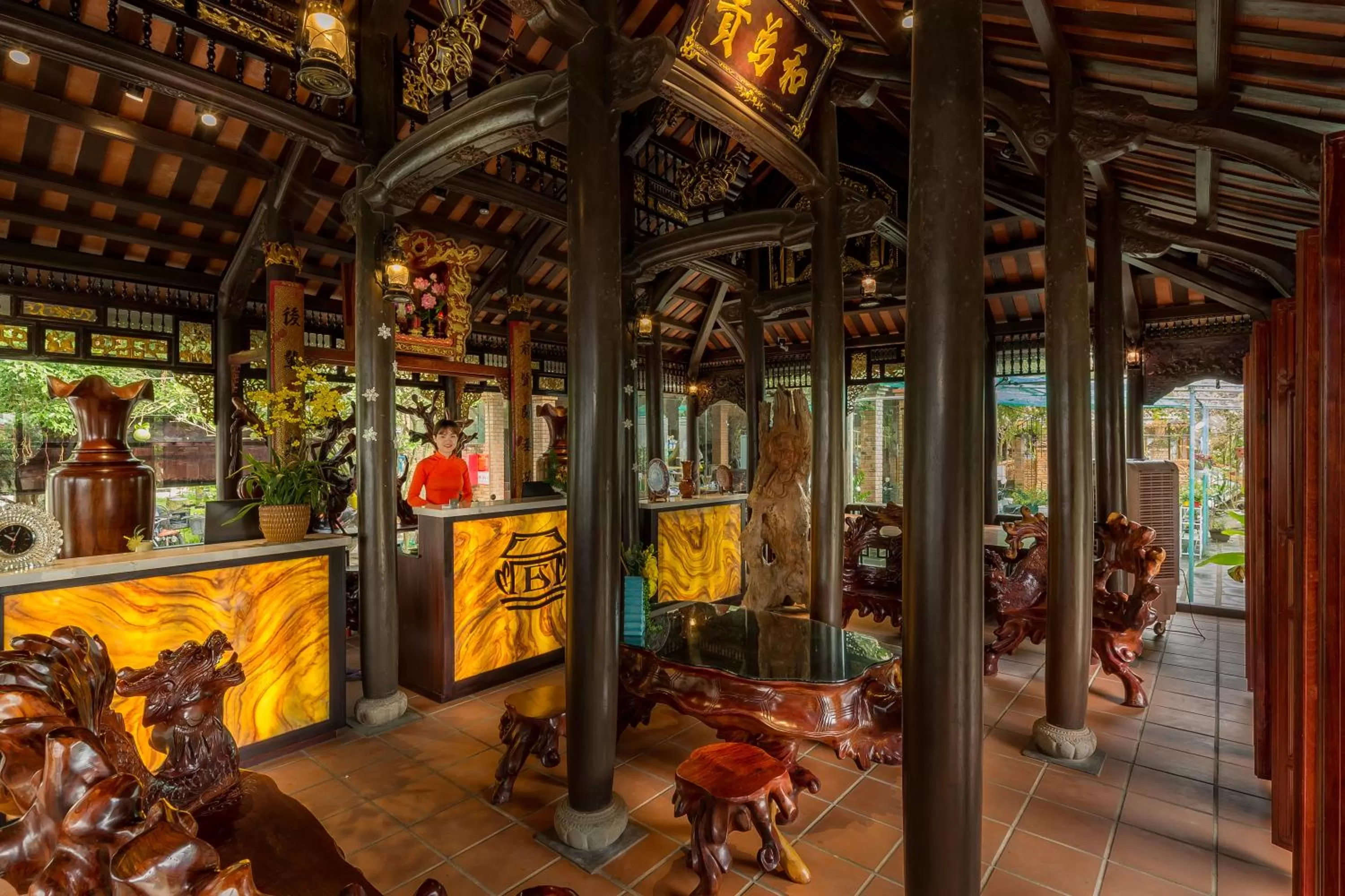 Lobby or reception in Hoi An Emotion Boutique Villa