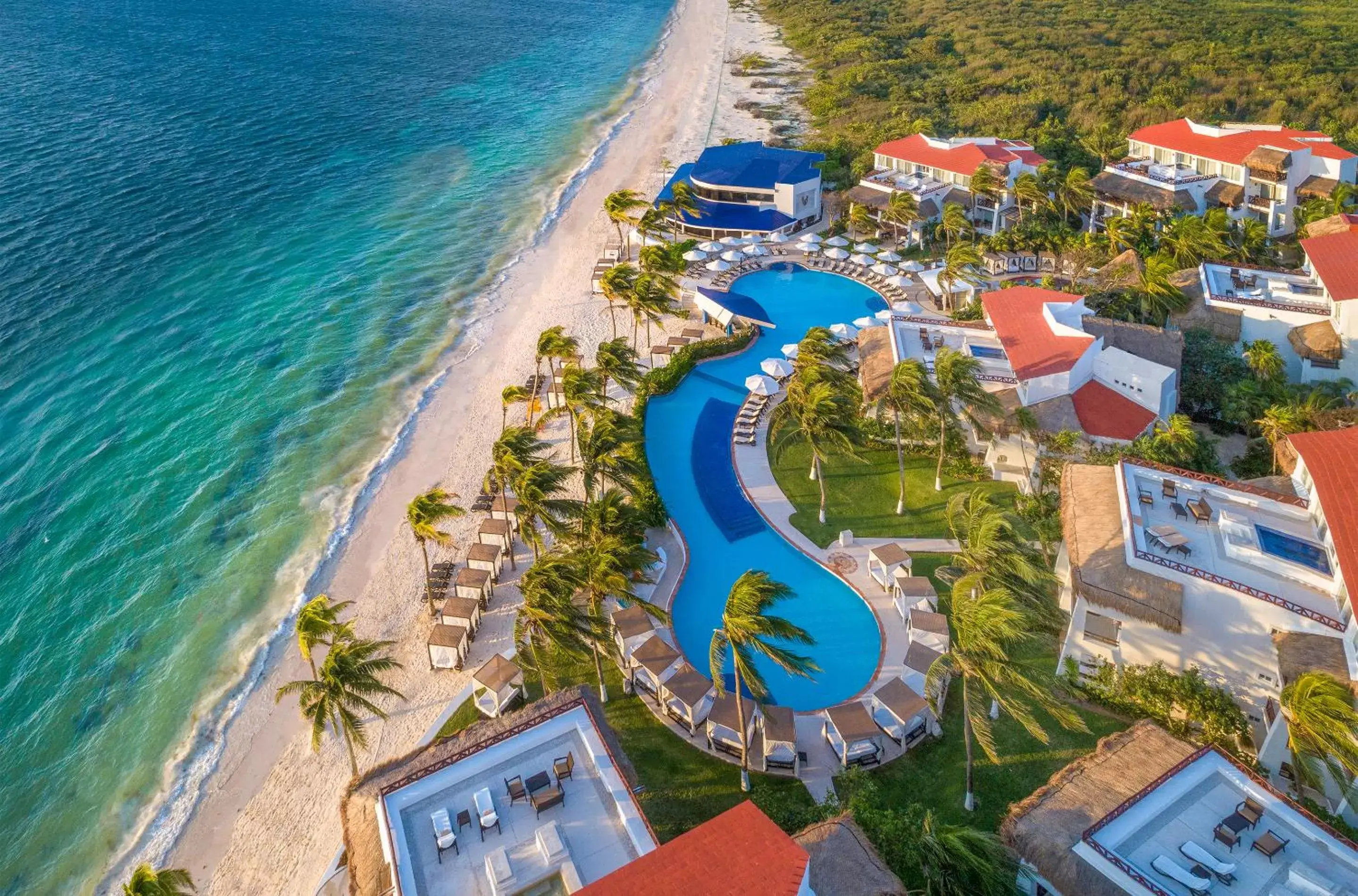 View (from property/room), Bird's-eye View in Desire Riviera Maya Pearl Resort