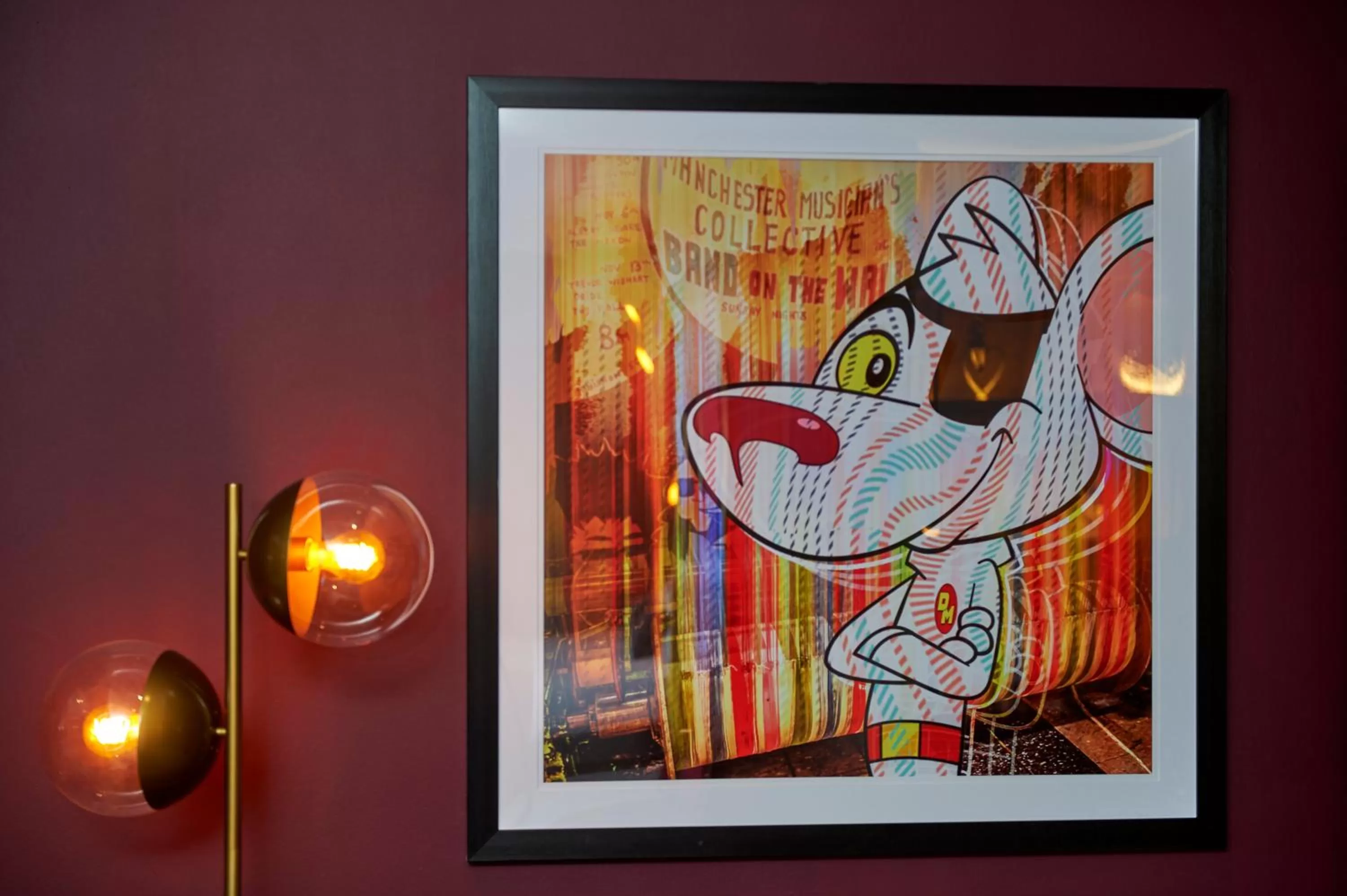 Bedroom in Malmaison Manchester