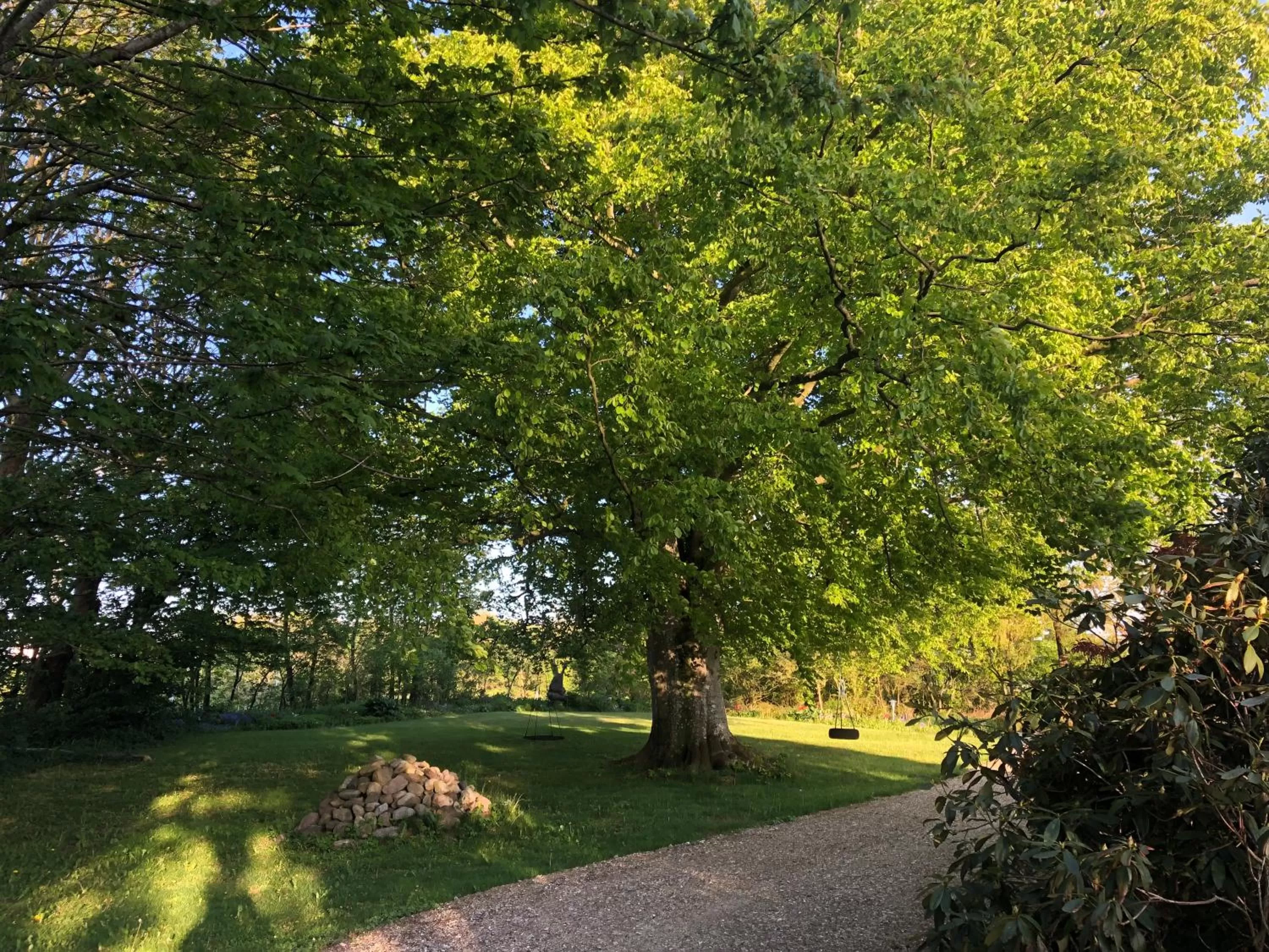 Garden view in Landevejens B&B Holstebro