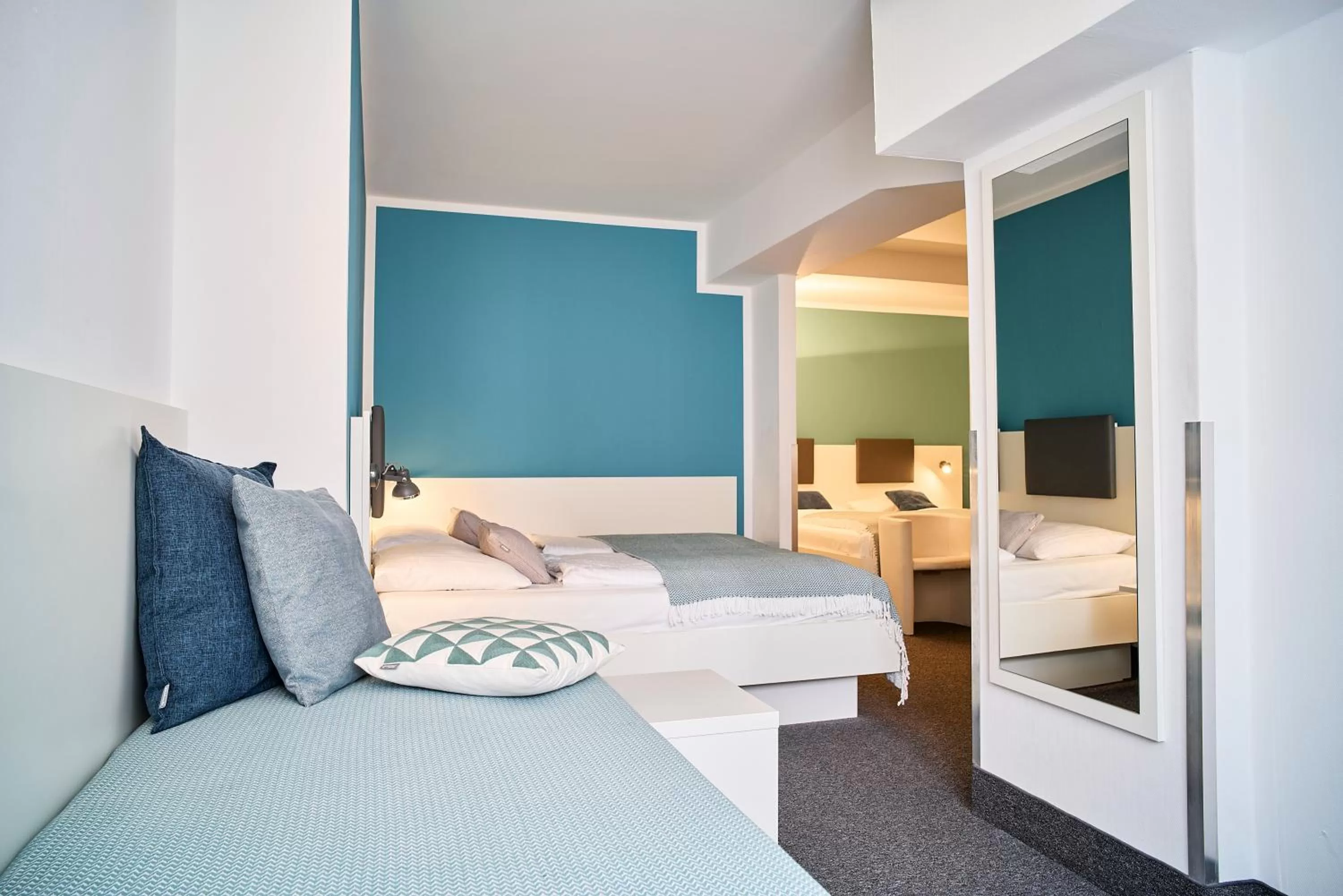 Photo of the whole room, Bed in Brunnenhof City Center