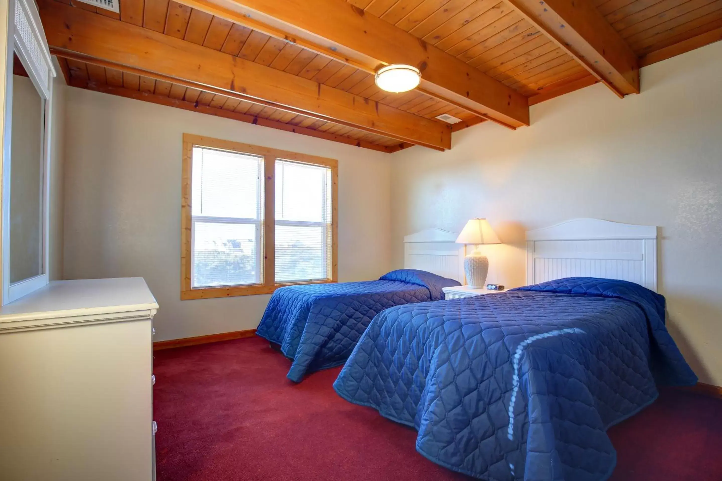 Bedroom, Bed in Barrier Island Station, a VRI resort