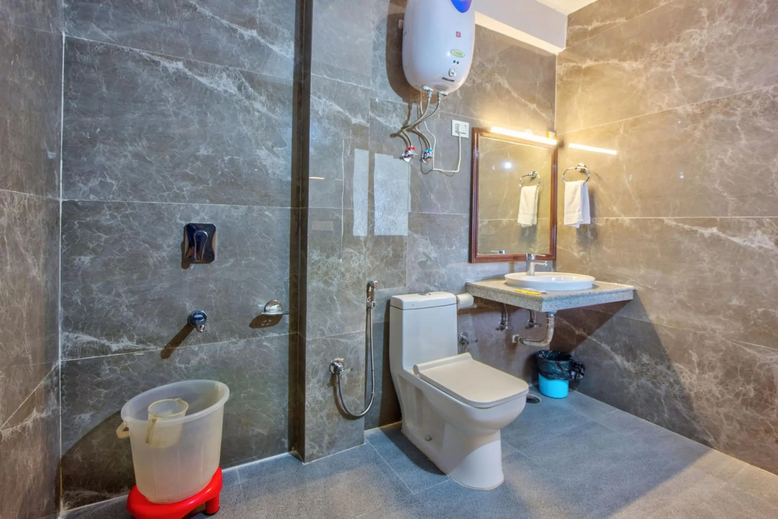 Shower, Bathroom in Thrill Nature Resorts 