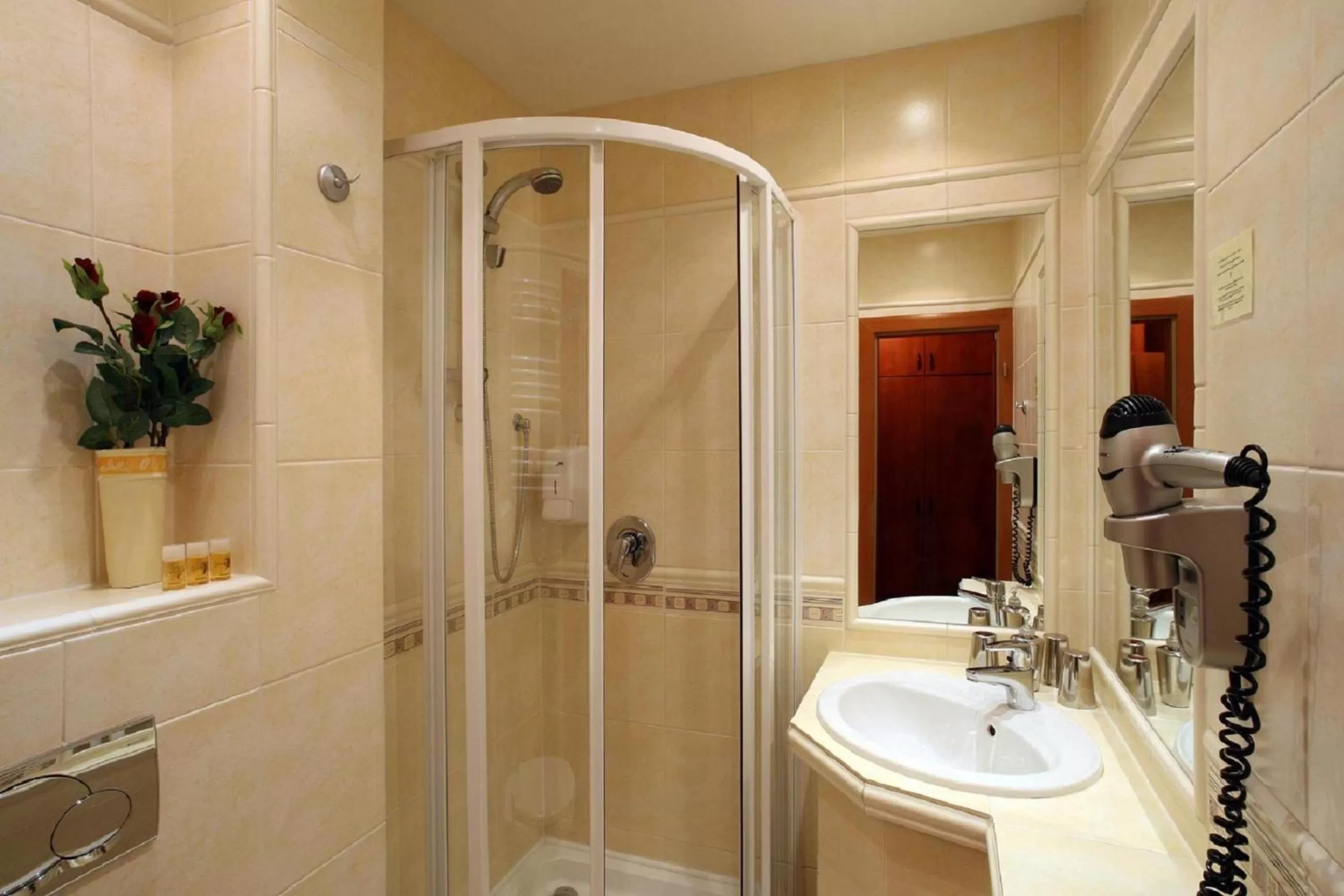 Bathroom in Hotel Roudna