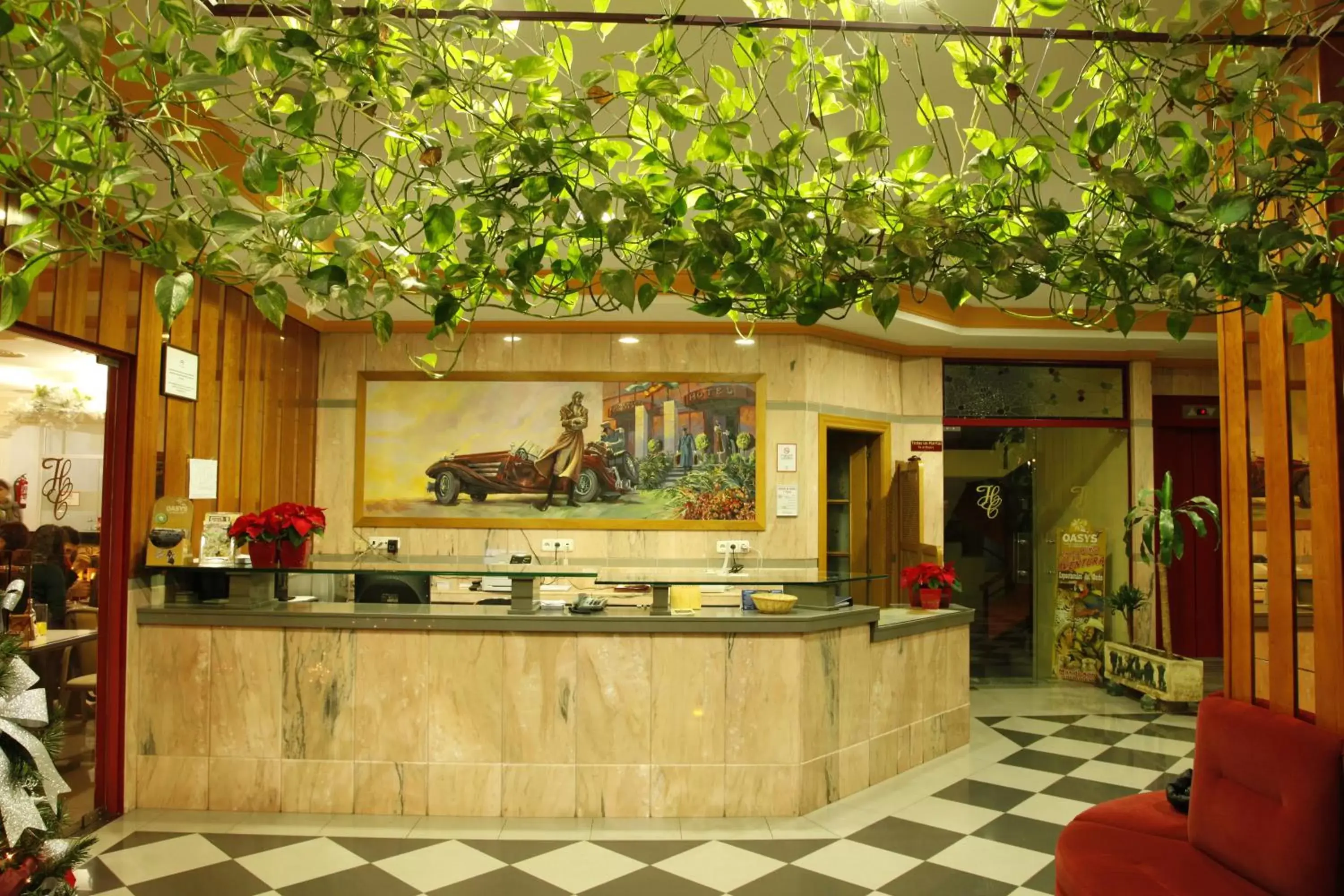 Lobby or reception in Hotel Mari Carmen