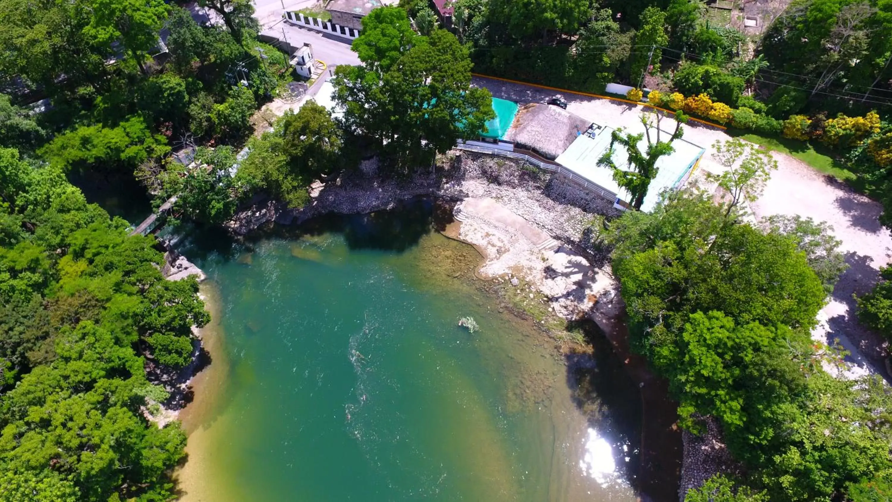 Natural landscape, Bird's-eye View in Hotel Nututun Palenque