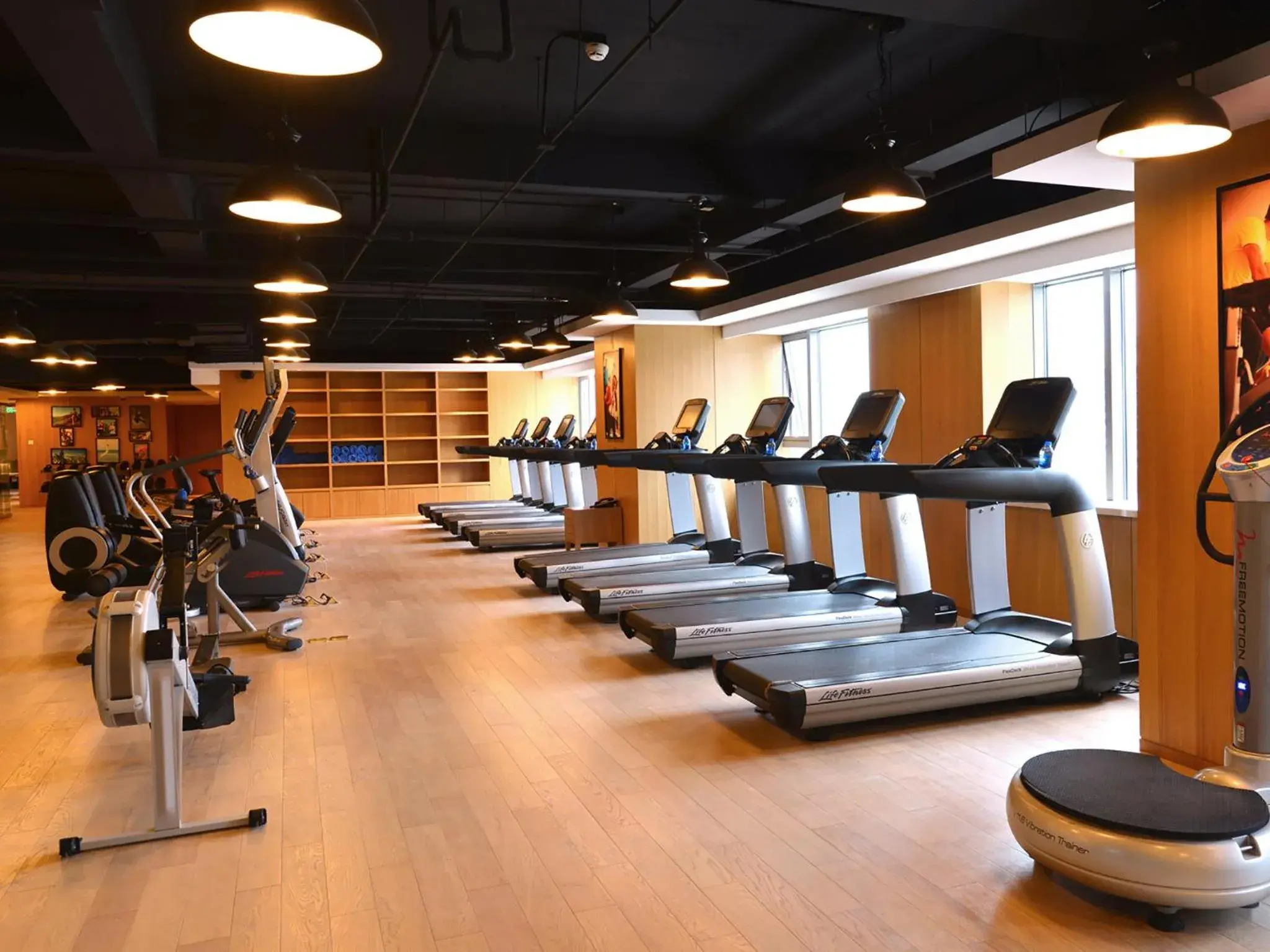 Fitness centre/facilities, Fitness Center/Facilities in Crowne Plaza Shanghai Noah Square, an IHG Hotel