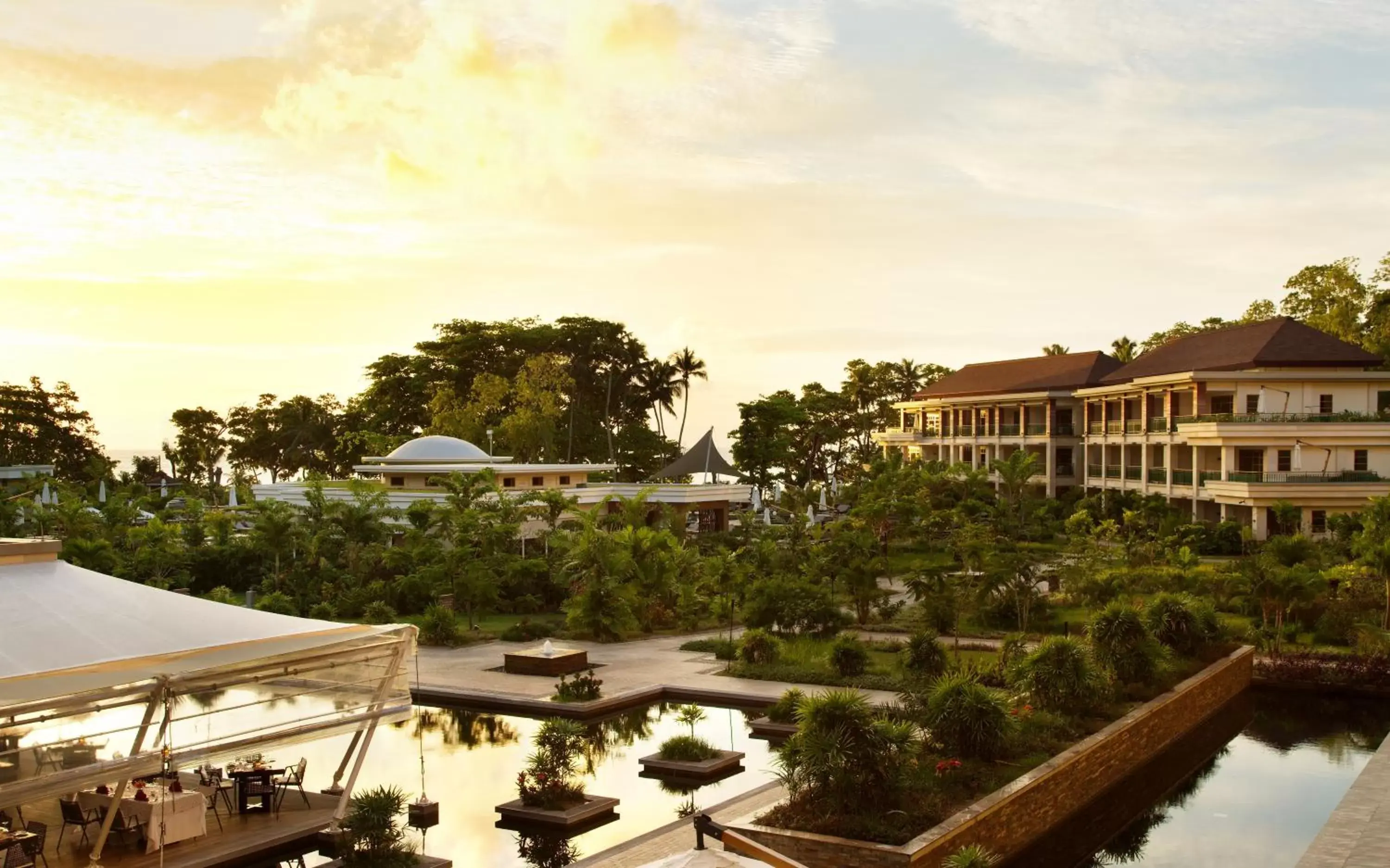 Sunrise in Savoy Seychelles Resort & Spa