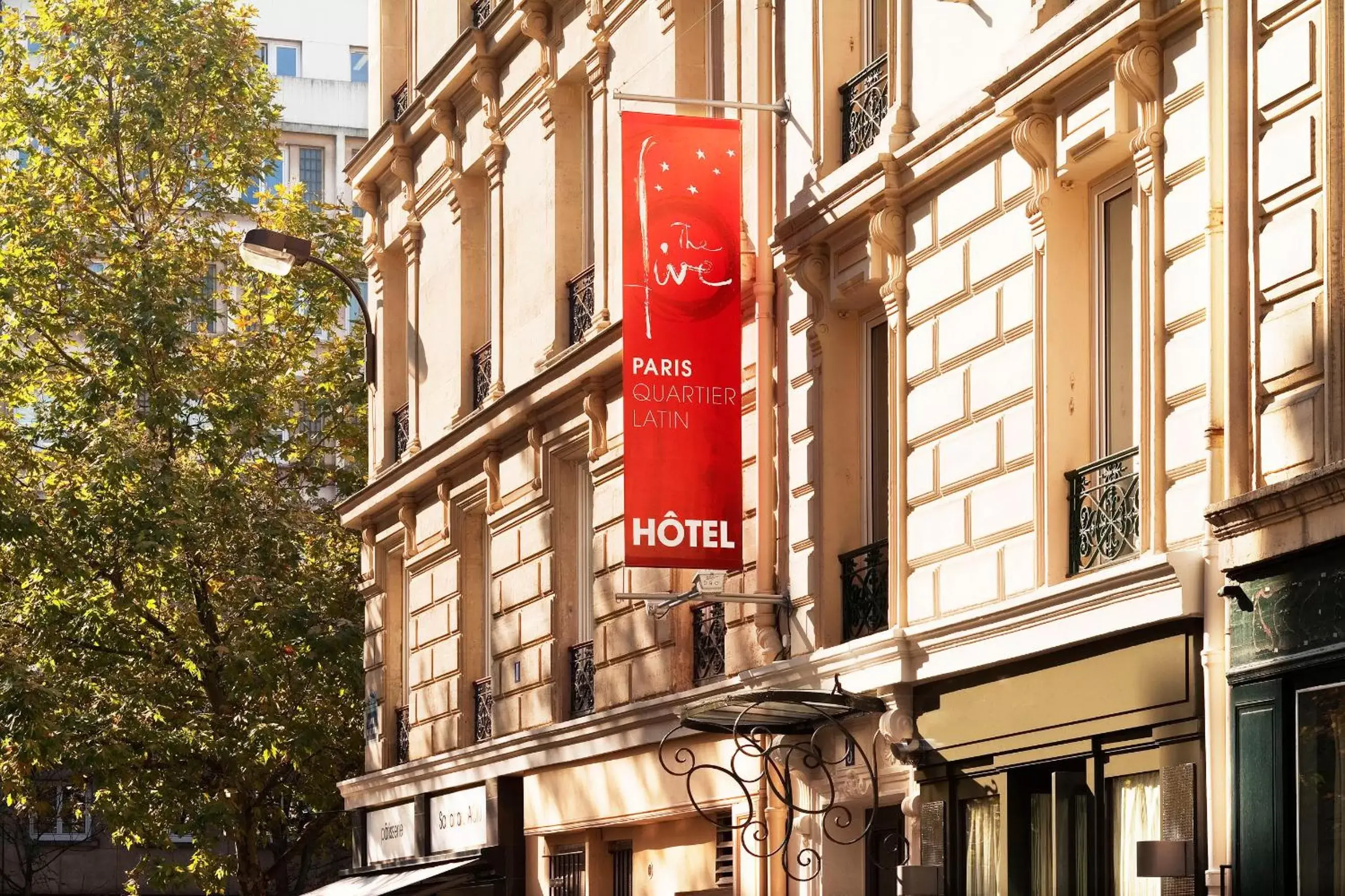 Restaurant/places to eat, Property Building in Five Boutique Hotel Paris Quartier Latin