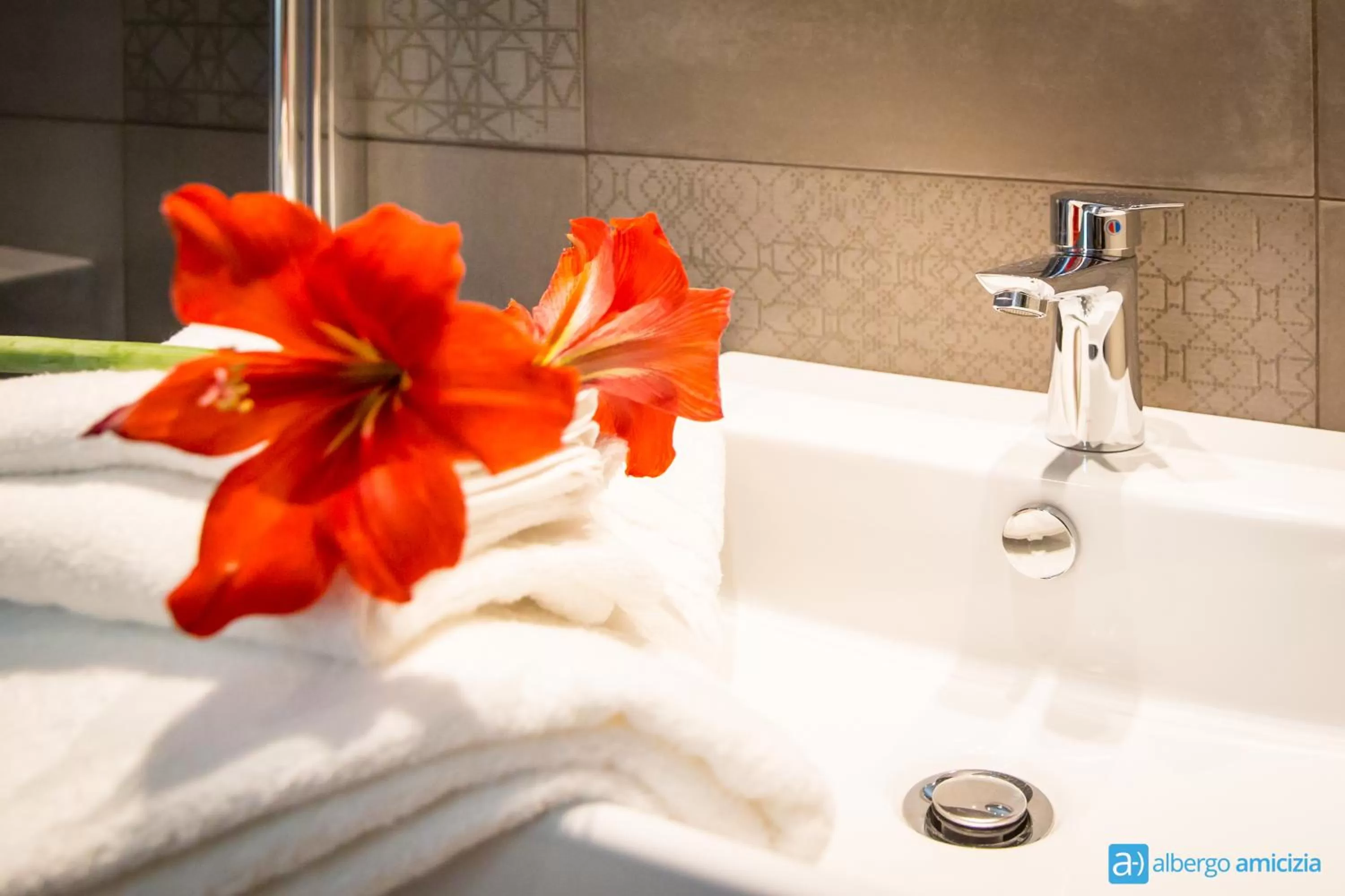 Decorative detail in Hotel Amicizia