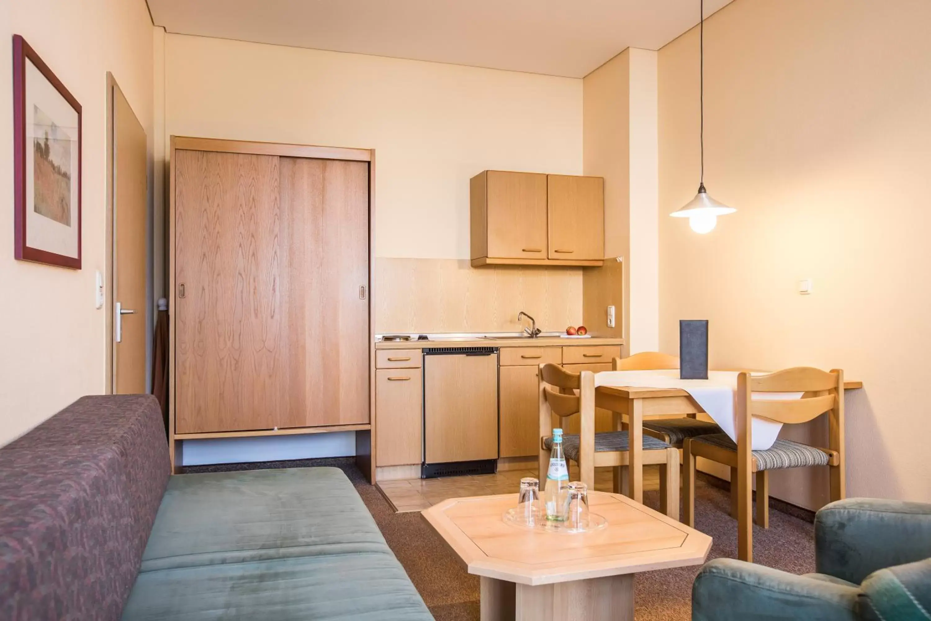 Kitchen or kitchenette, Kitchen/Kitchenette in AktiVital Hotel