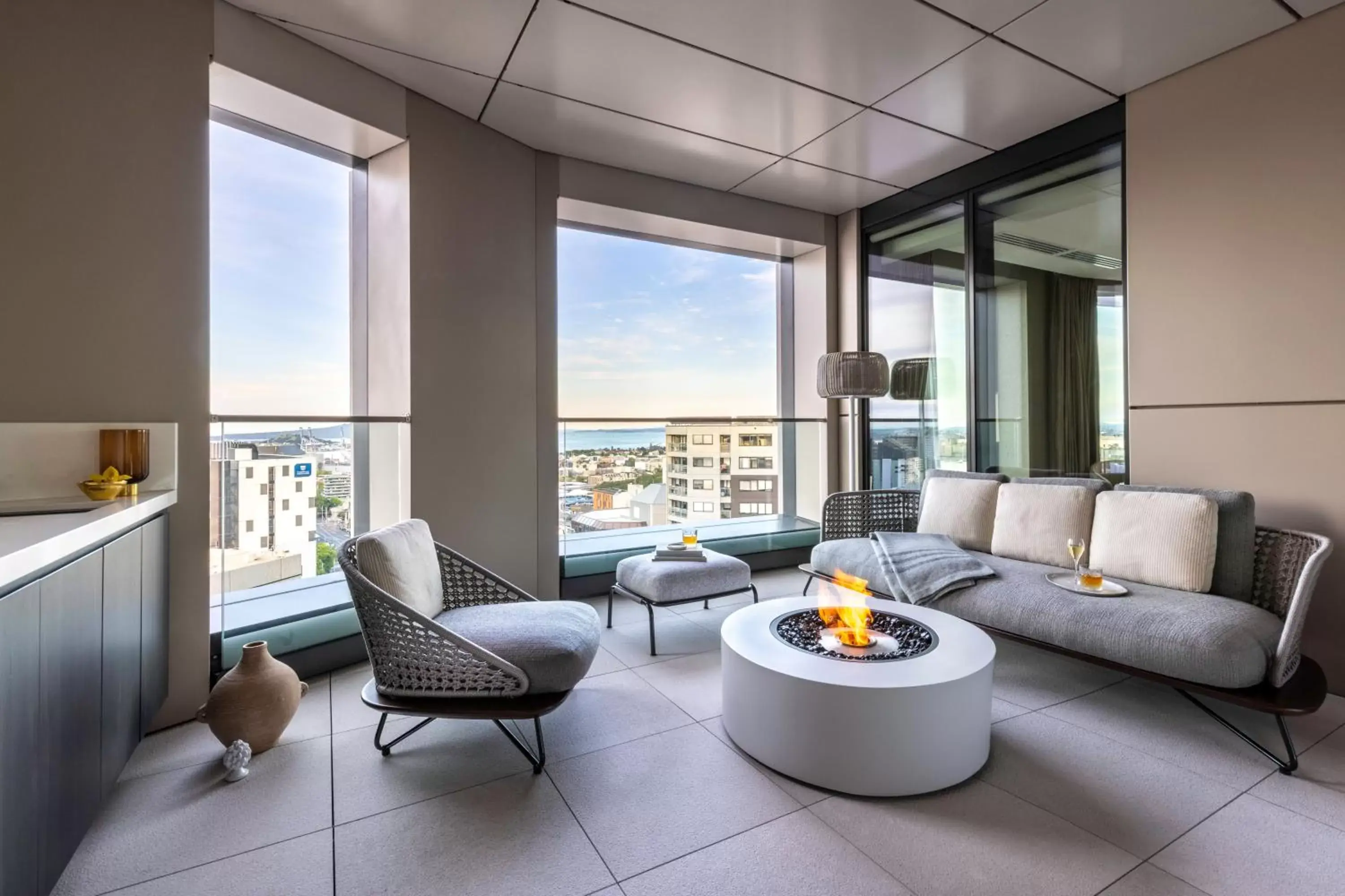 Balcony/Terrace, Seating Area in Cordis, Auckland by Langham Hospitality Group