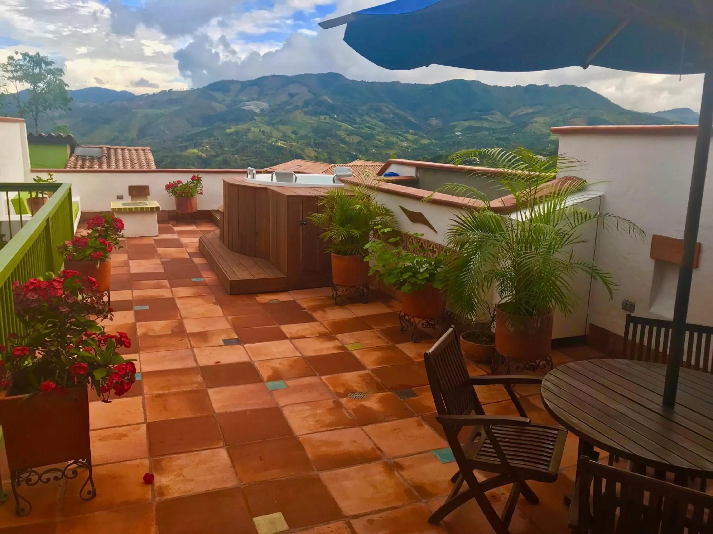 Natural landscape in El Despertar Hotel