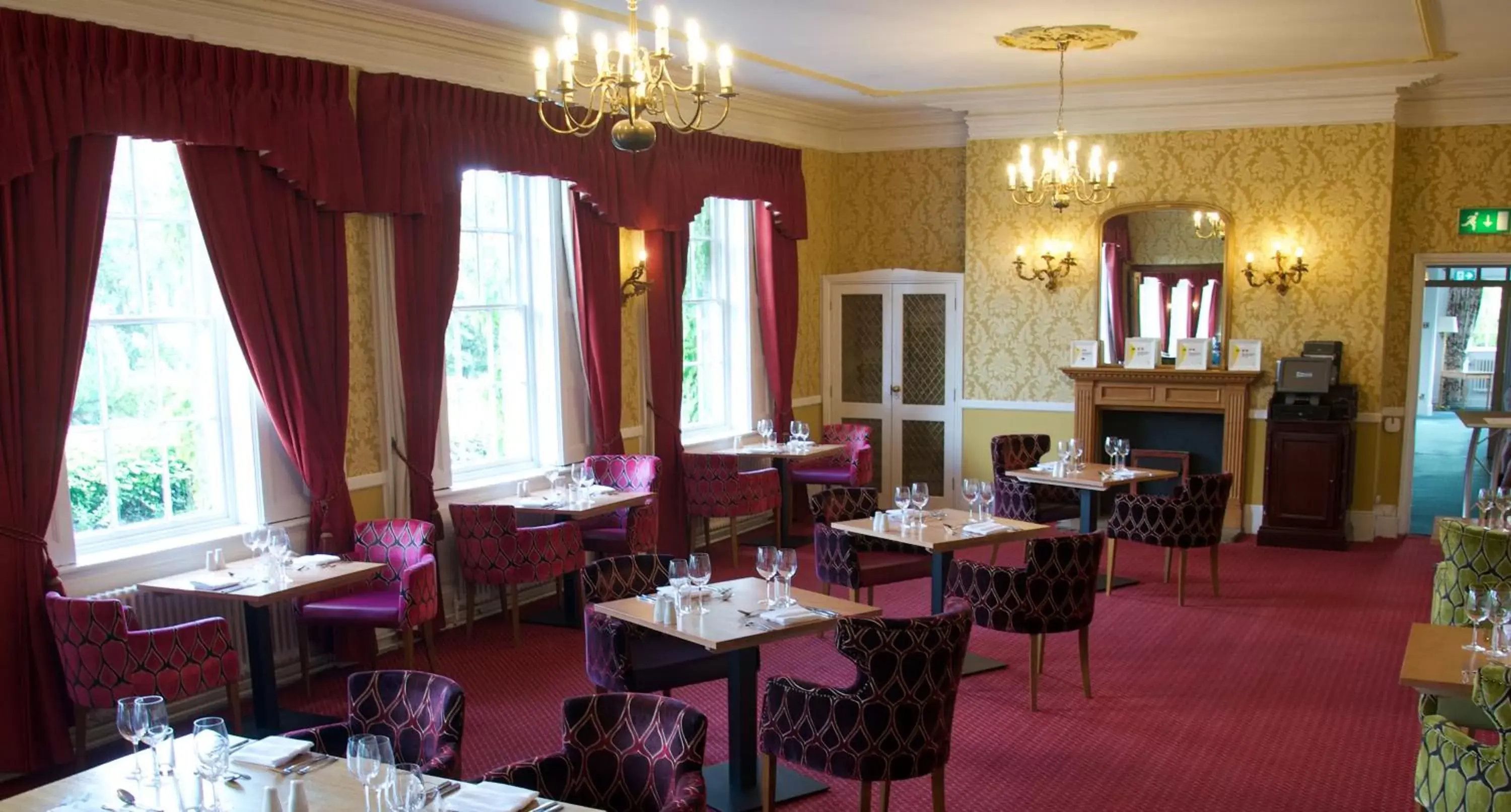 Restaurant/Places to Eat in The Izaak Walton Country House Hotel