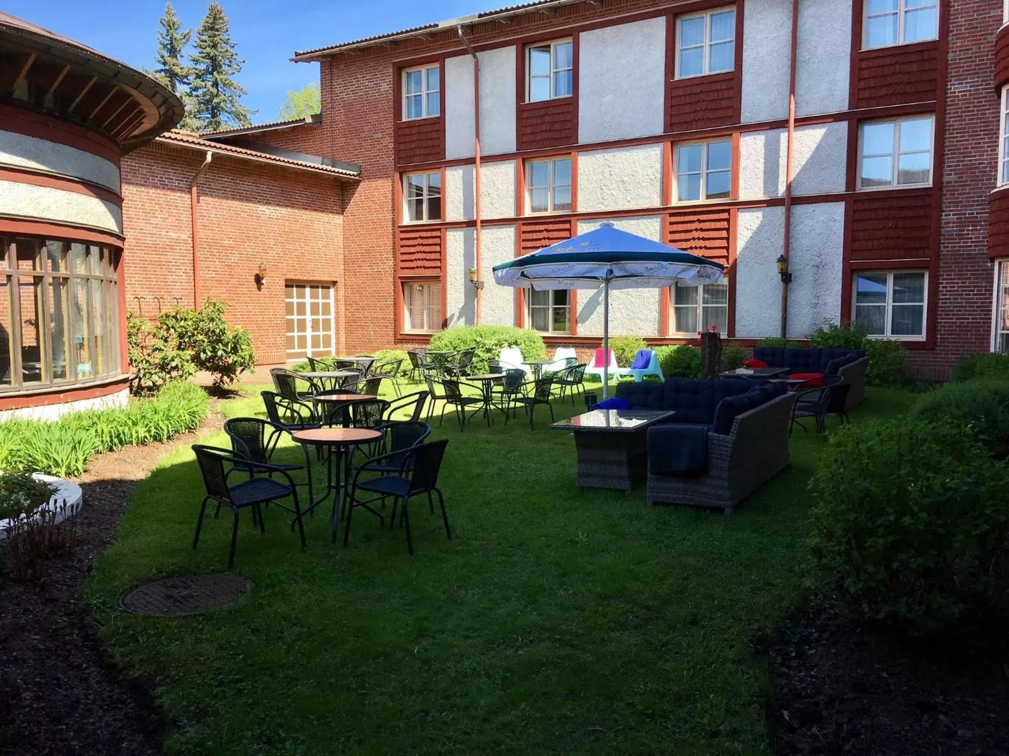 Garden in Best Western Gustaf Wasa Hotel