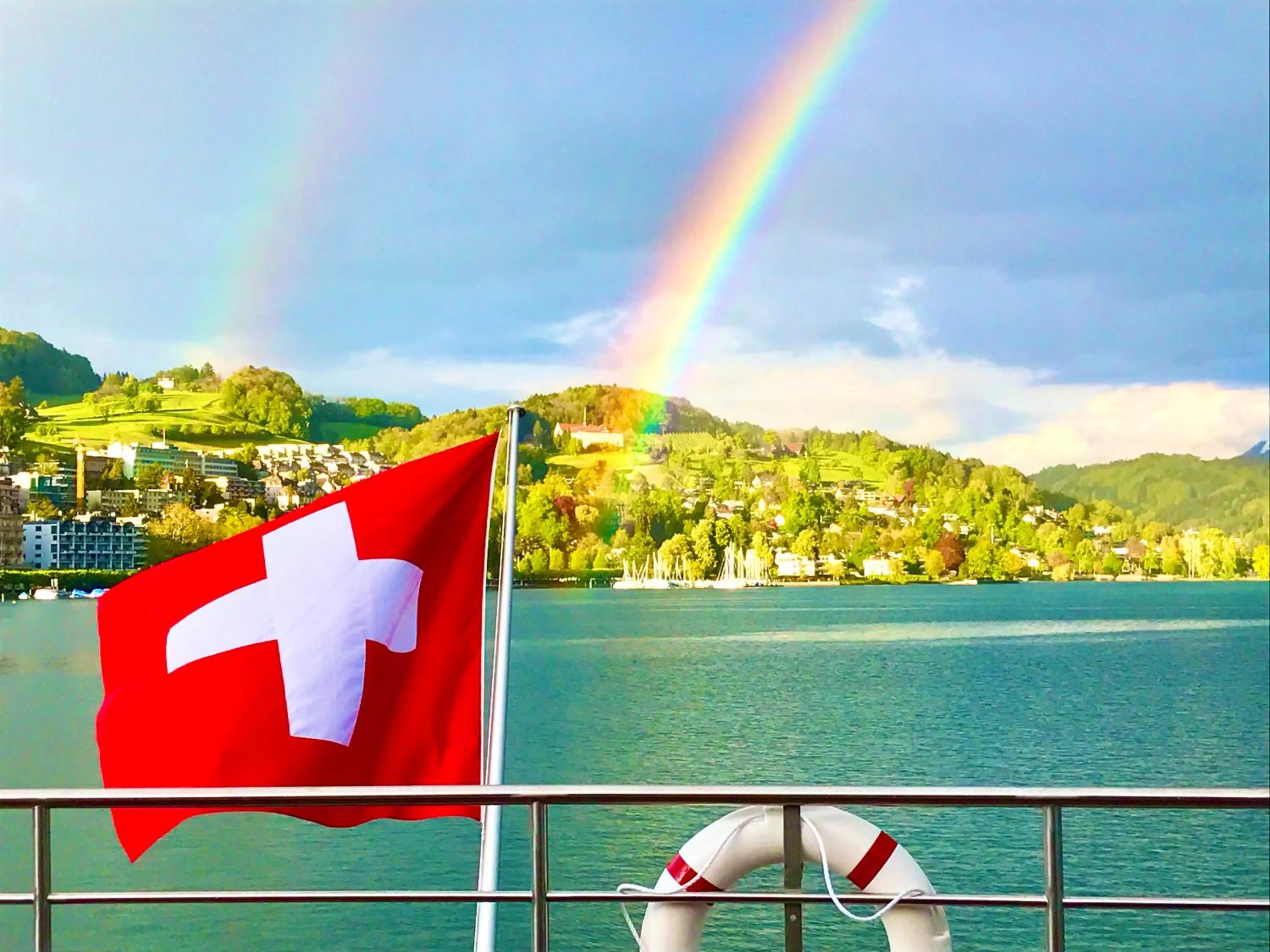 Nearby landmark in Hotel Monopol Luzern