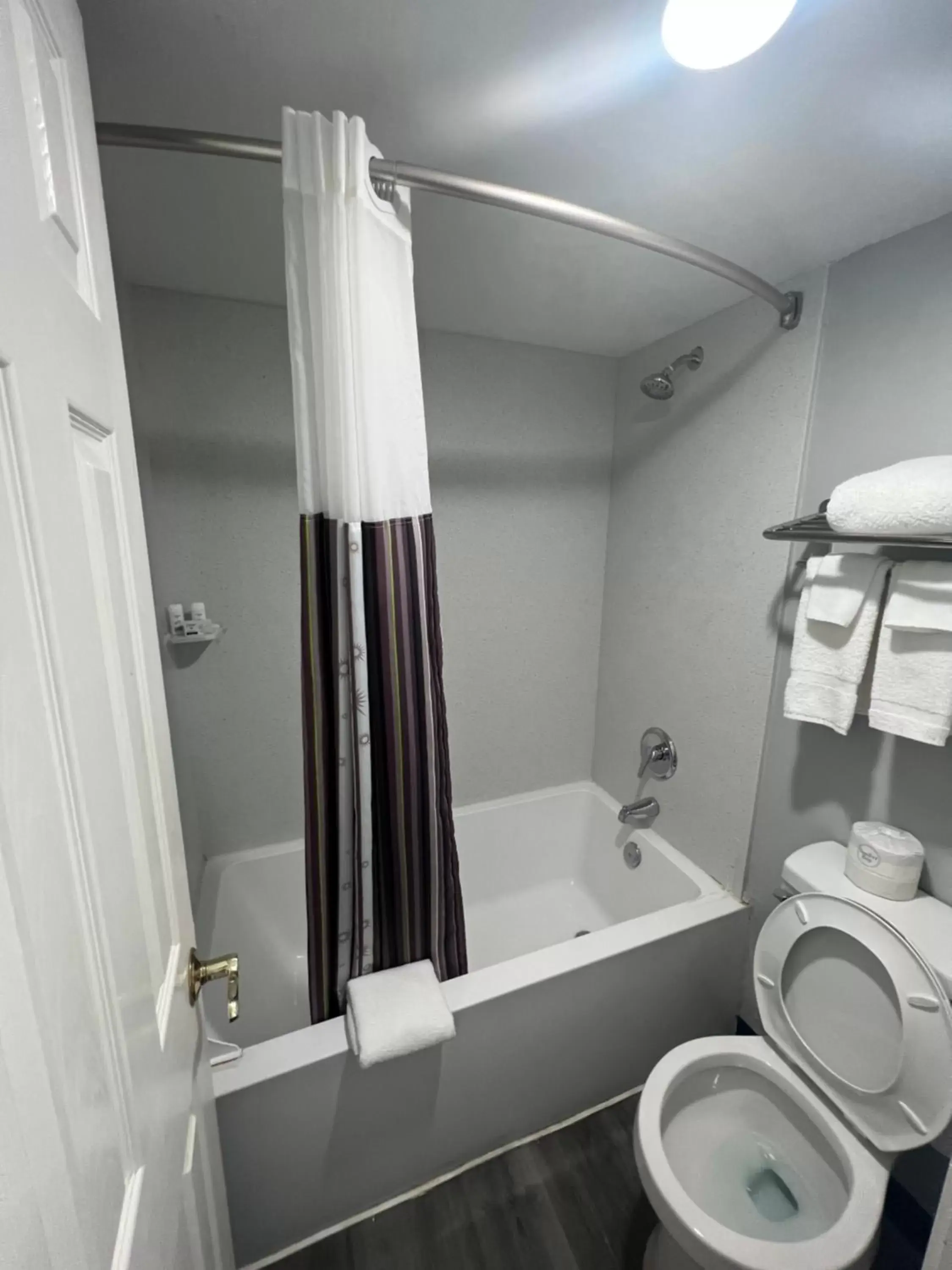 Shower, Bathroom in La Quinta Inn by Wyndham Amarillo Mid-City