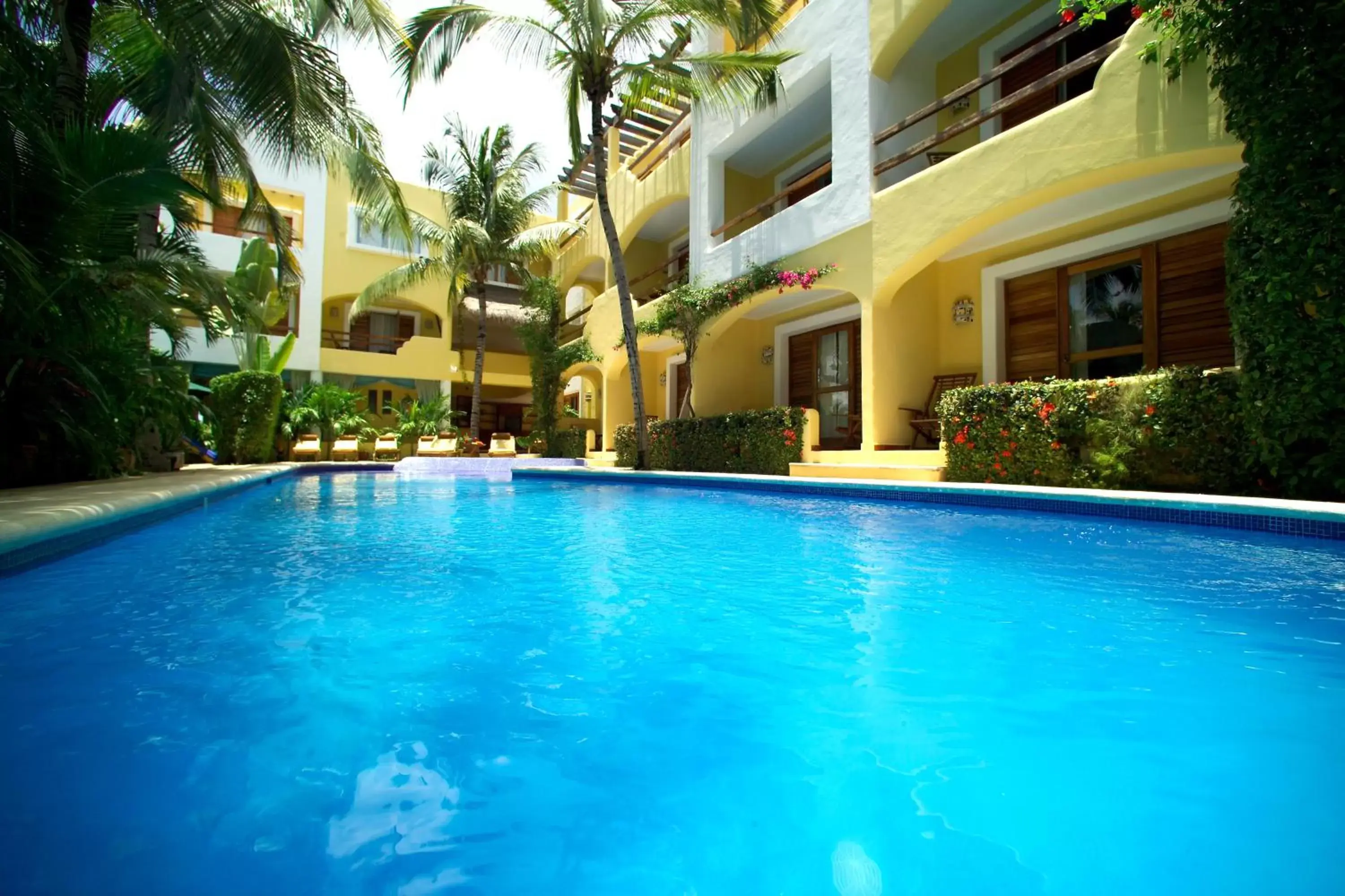 Swimming Pool in Hotel Riviera Caribe Maya