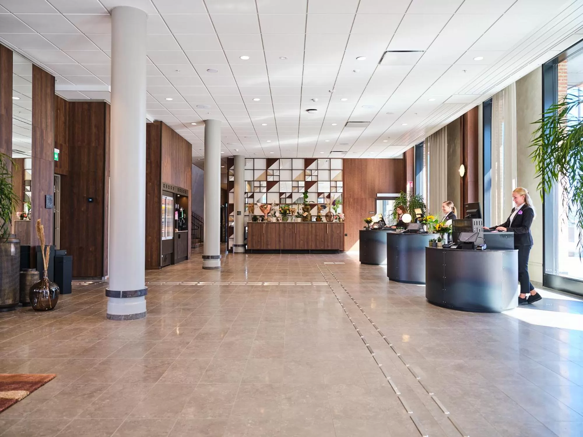 Staff in Quality Hotel Match