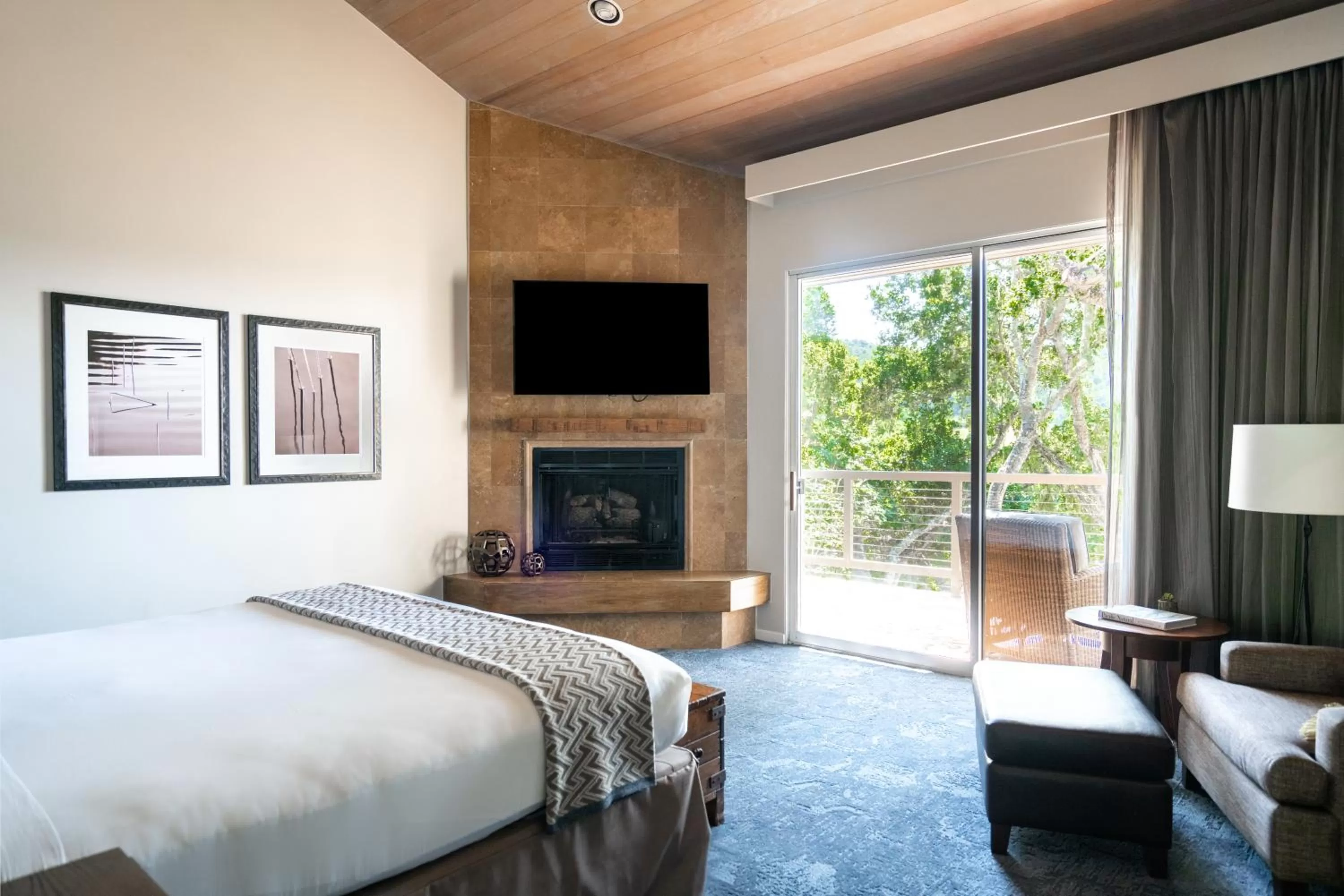 Bedroom, Bed in Carmel Valley Ranch, in The Unbound Collection by Hyatt