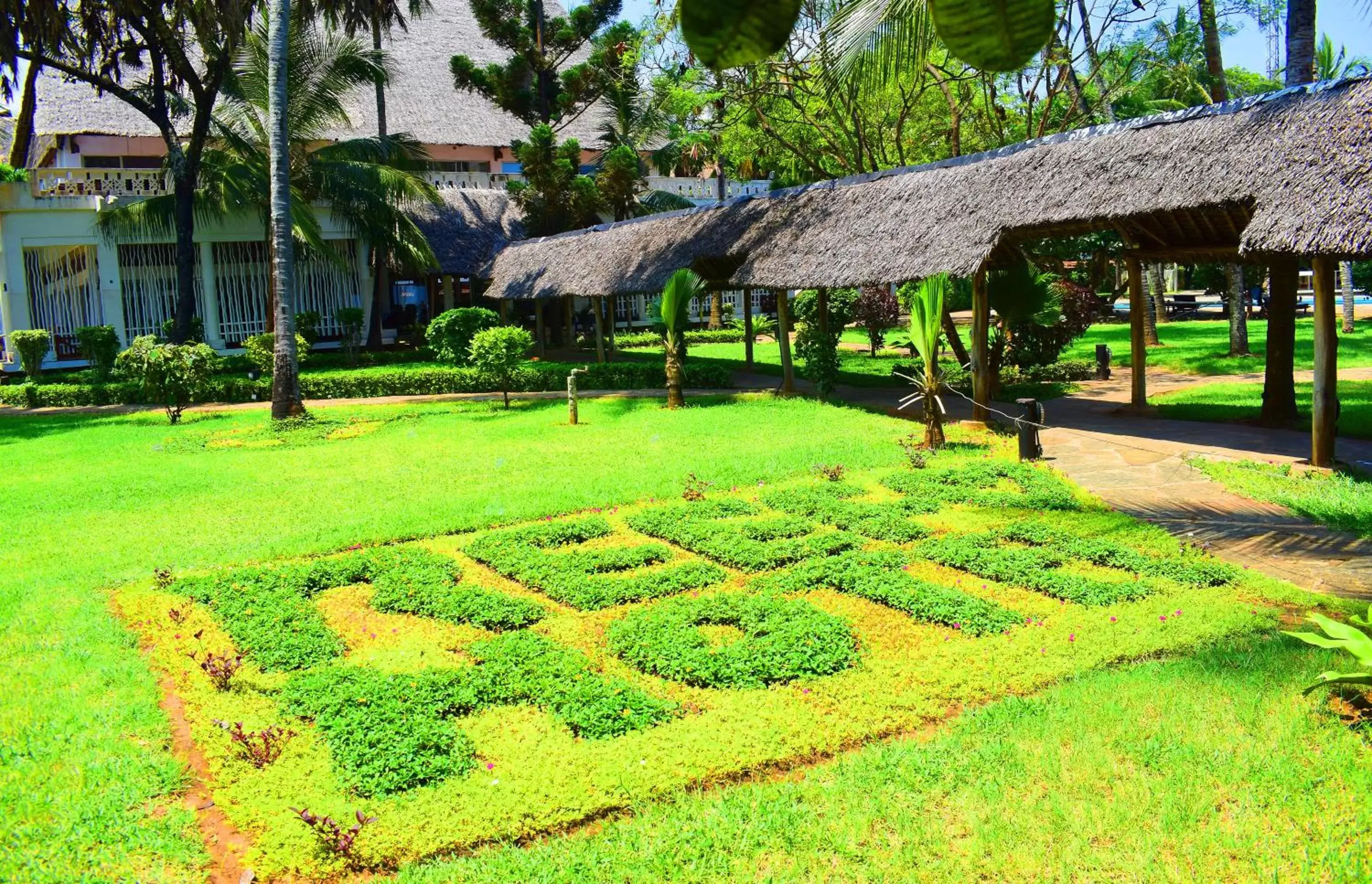 Garden in Reef Hotel Mombasa