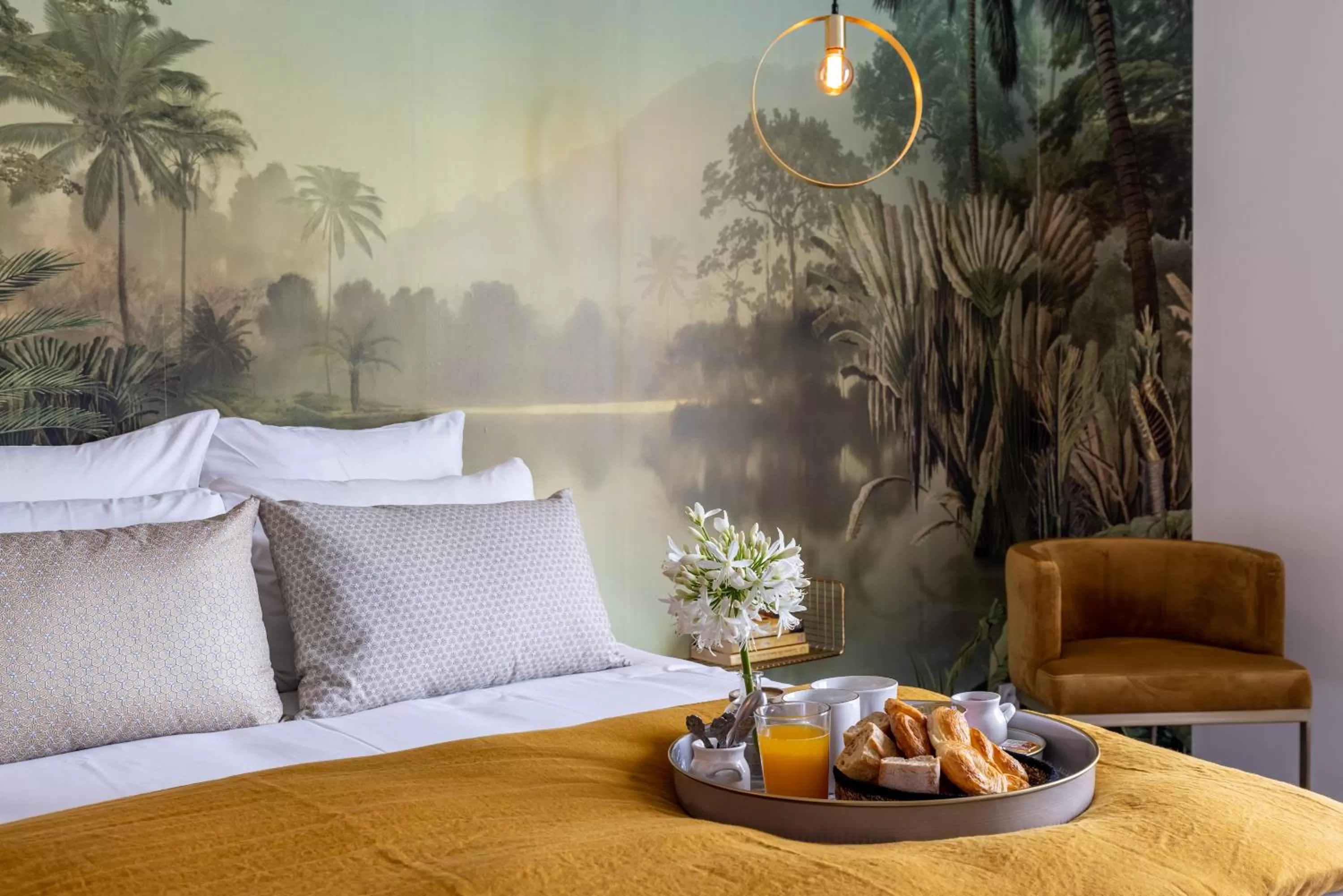 Bedroom, Bed in Libertitu