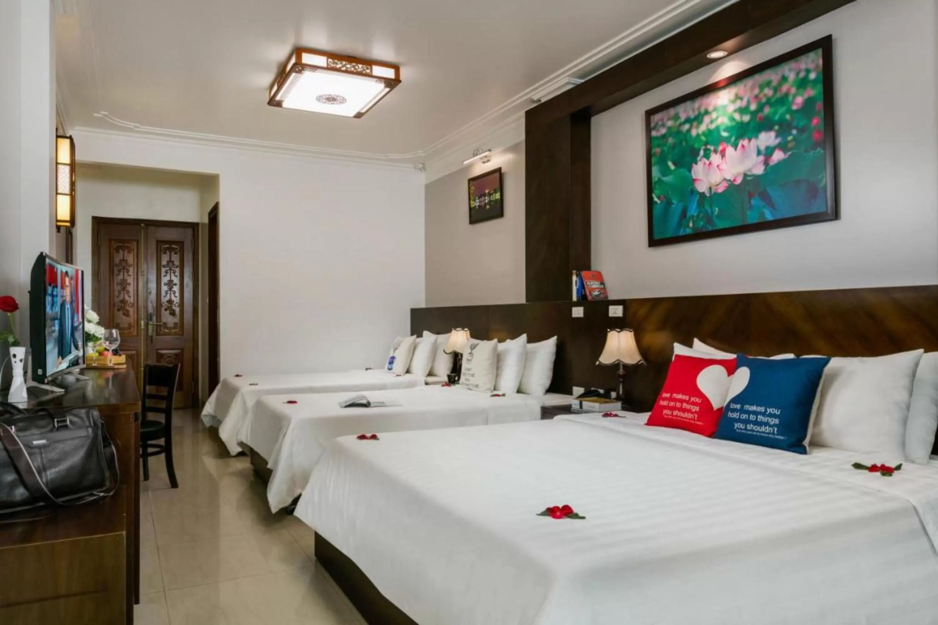 Bed in Hanoi Stella Hotel