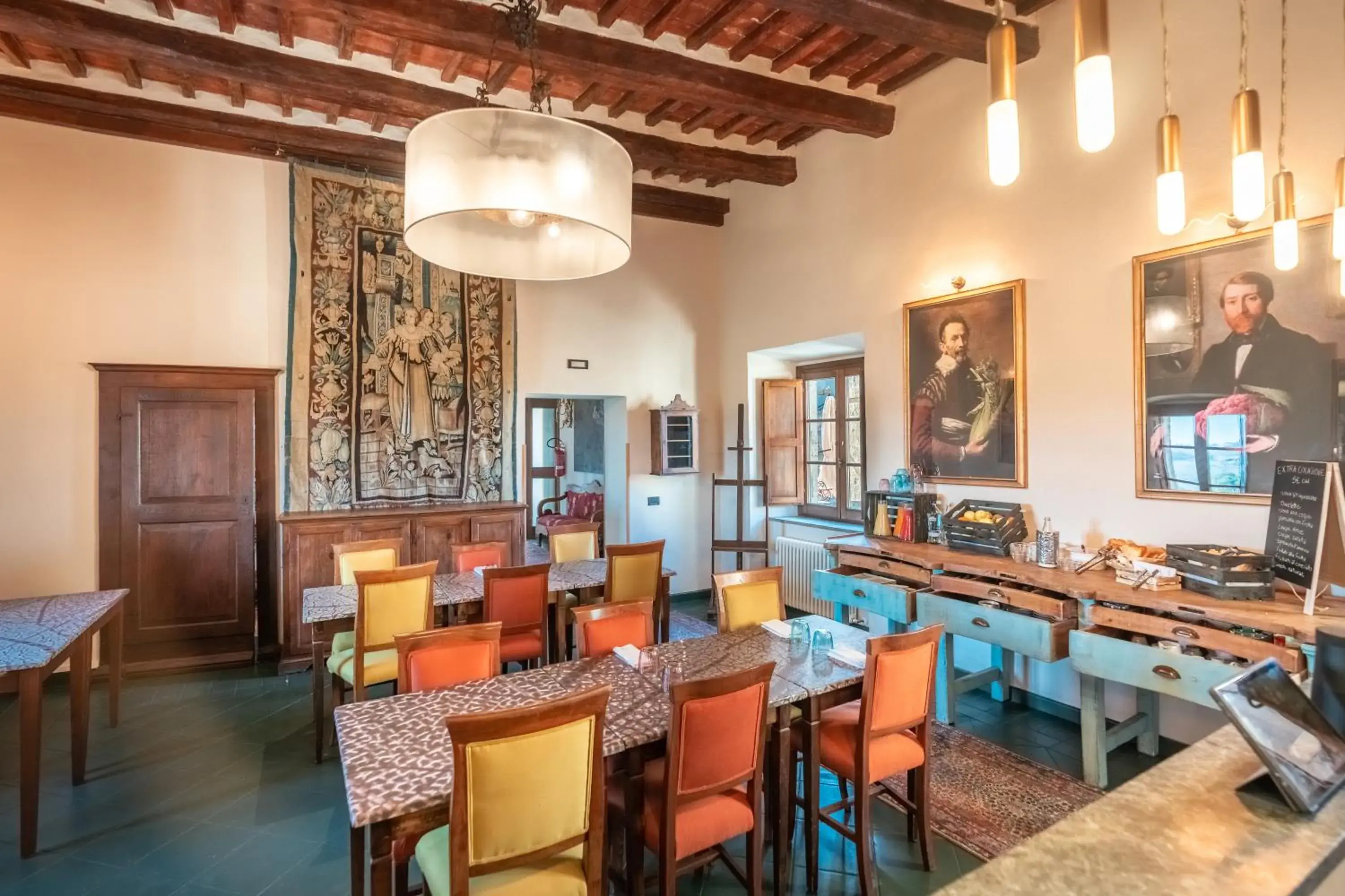 Breakfast, Restaurant/Places to Eat in Hotel Della Fortezza