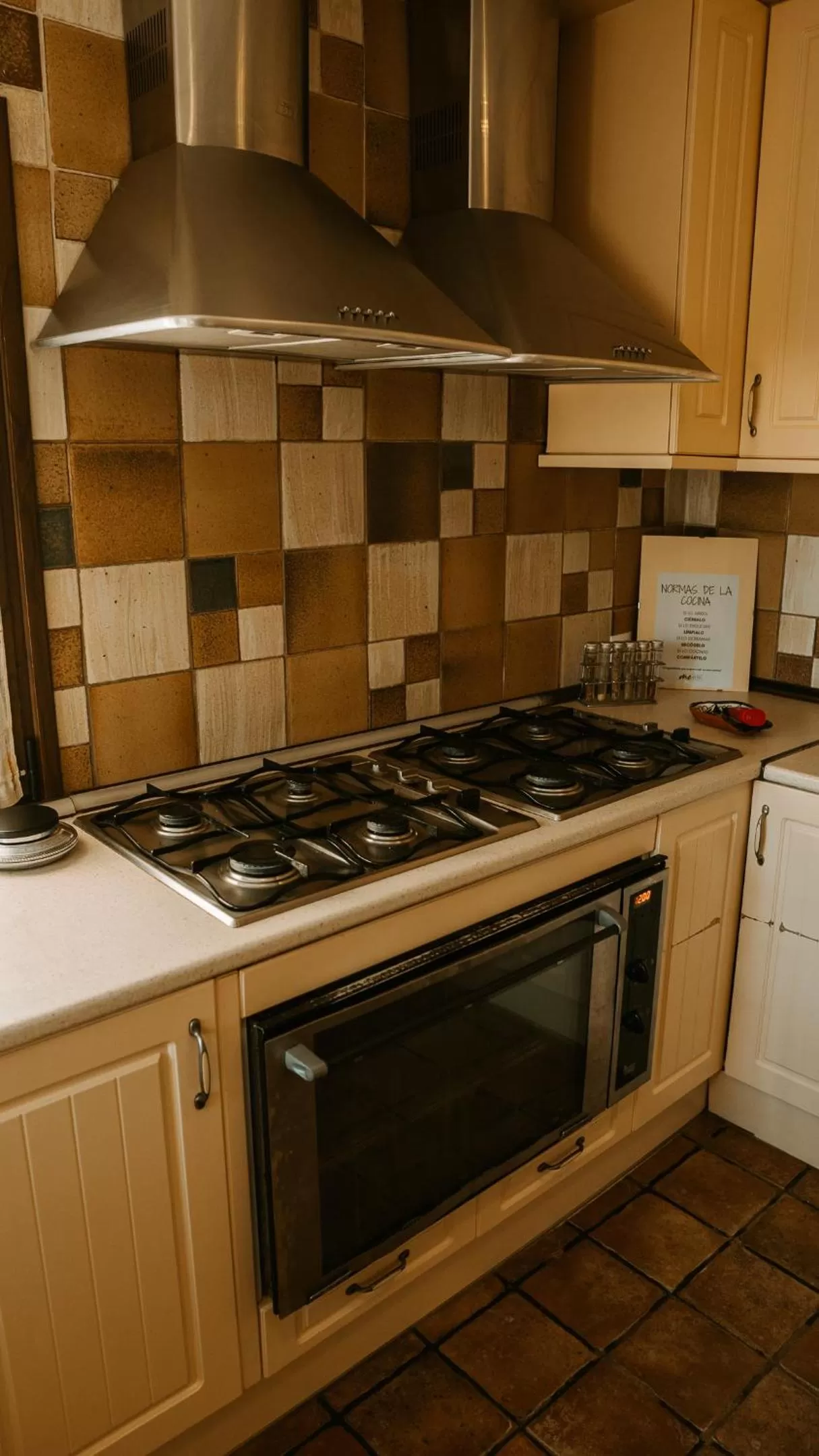 Kitchen or kitchenette in Hospedería Ballesteros