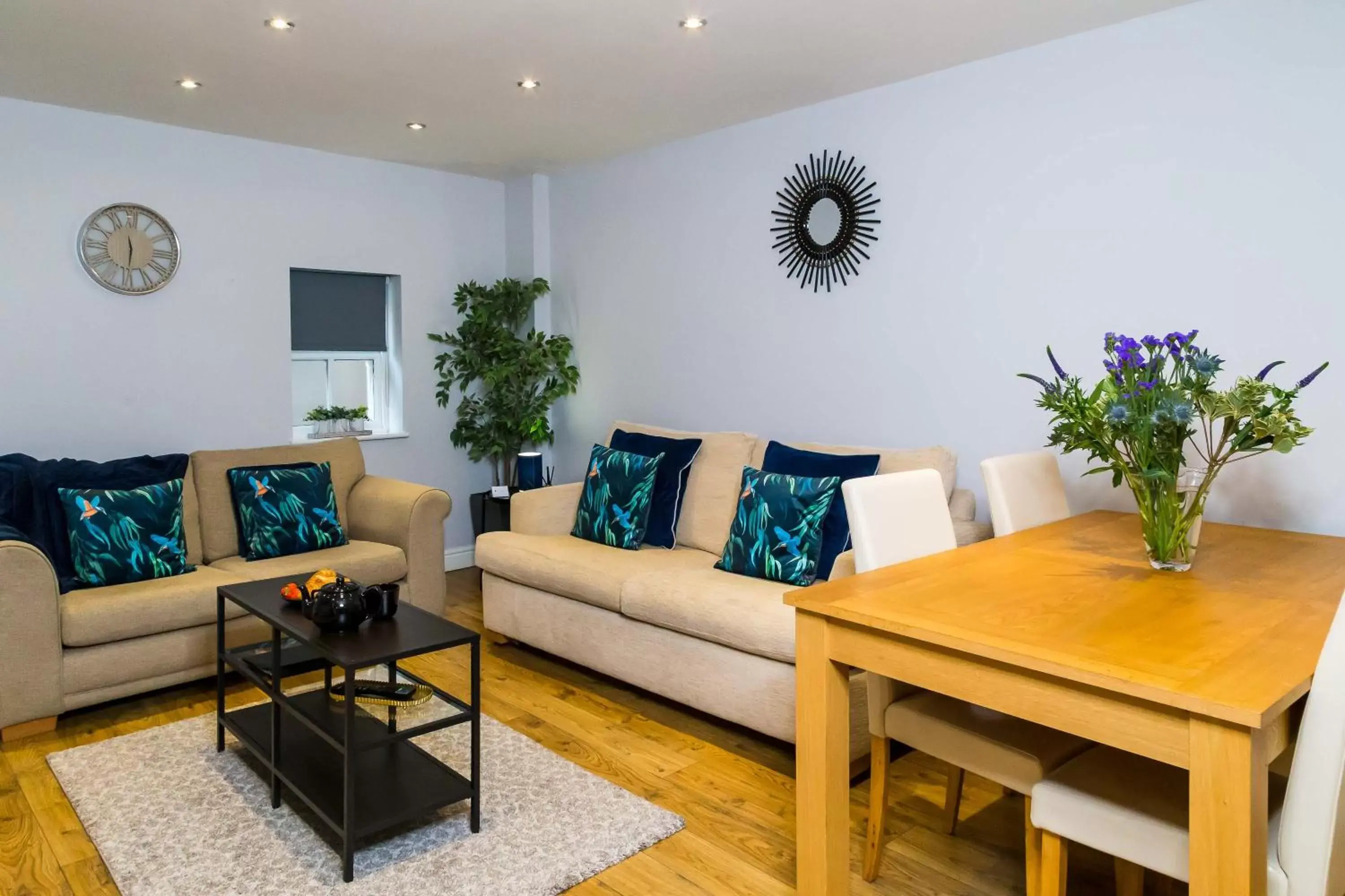 Living room, Seating Area in Goodramgate Apartments