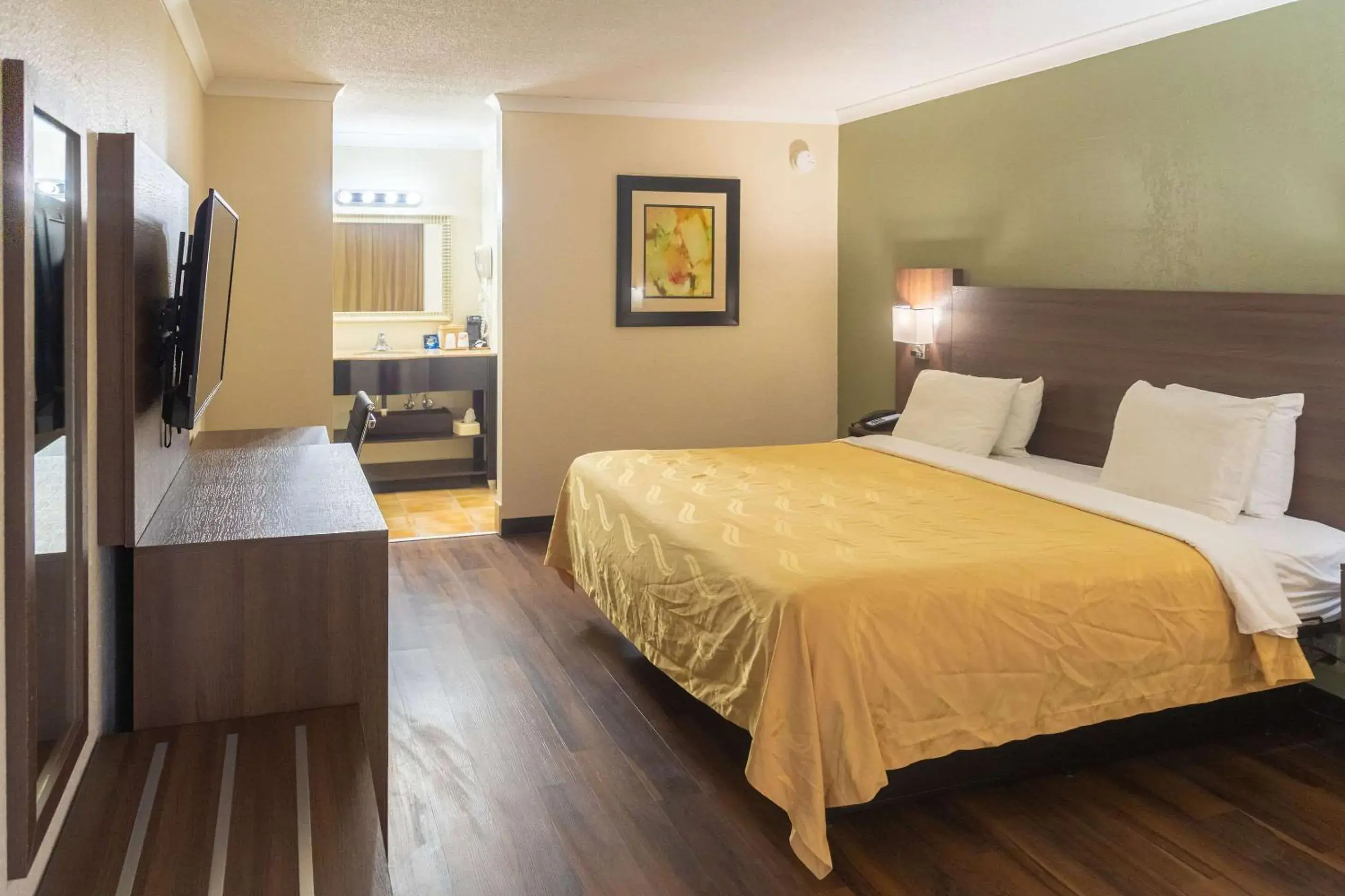 Bedroom, Bed in Quality Inn Richmond Hill - Savannah I-95