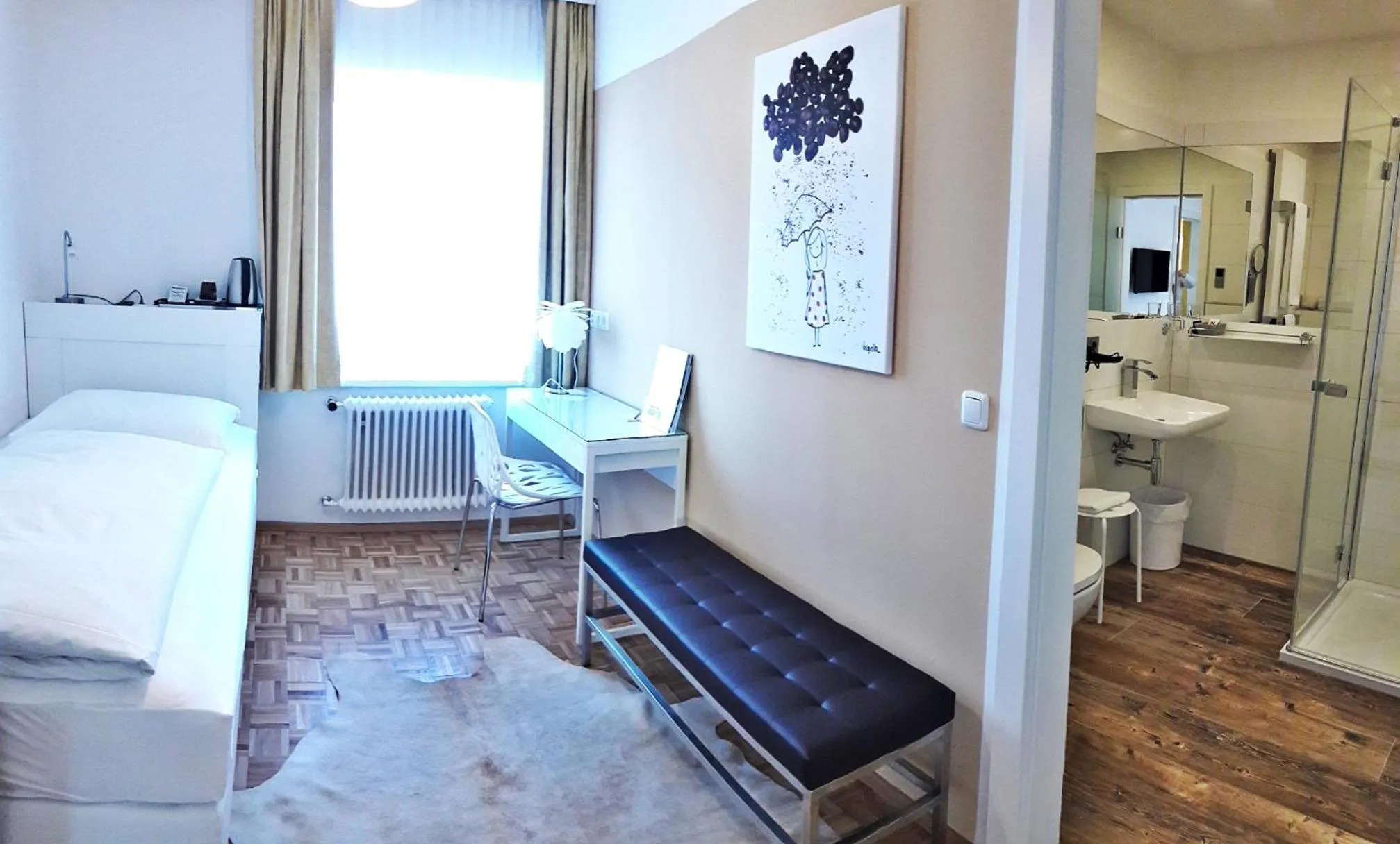 Photo of the whole room, Bed in Boutique Hotel Oase