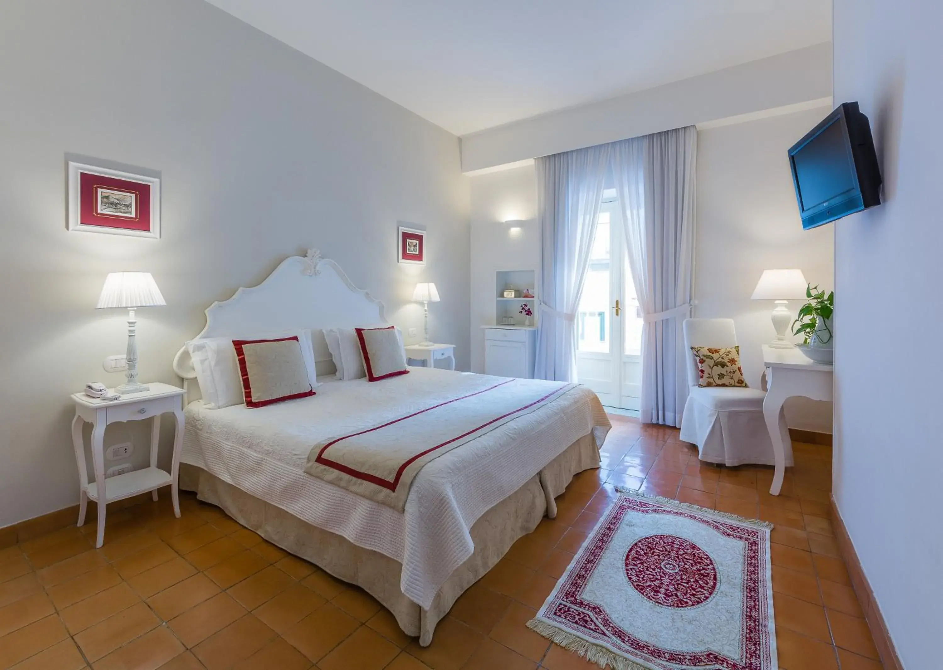 Bed in Villa Romana Hotel & Spa