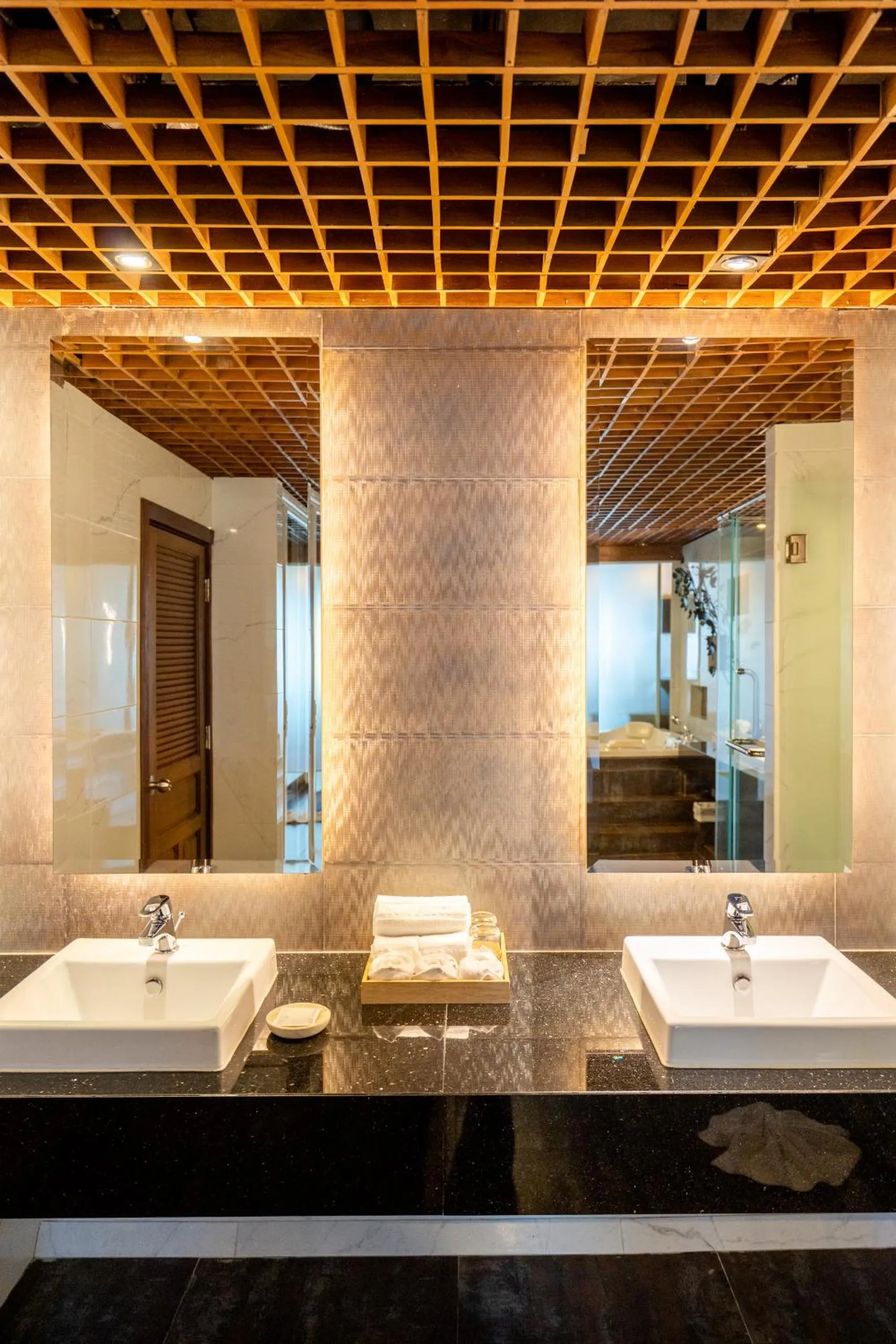 Bathroom in Khum Phucome Hotel -SHA Extra Plus