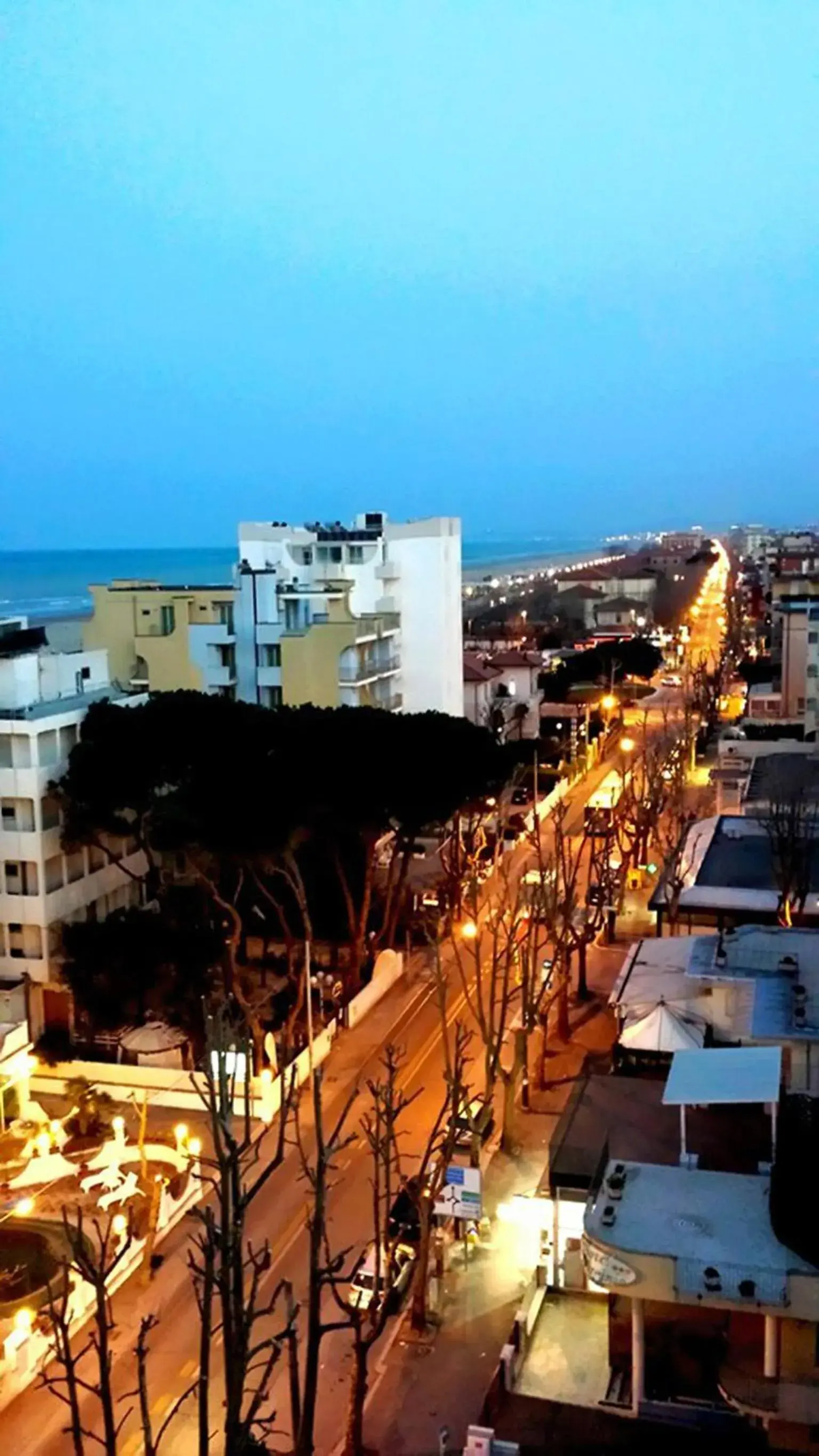 City view in Hotel Galles Rimini