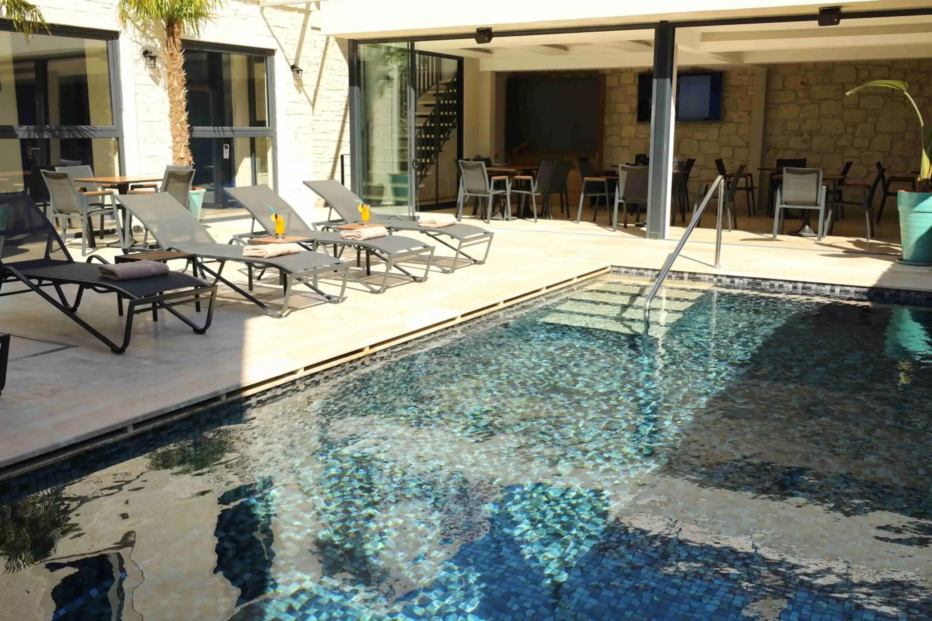 Patio, Swimming Pool in Ariel Hotel Alaçatı Patio, Swimming Pool in Ariel Hotel Alaçatı