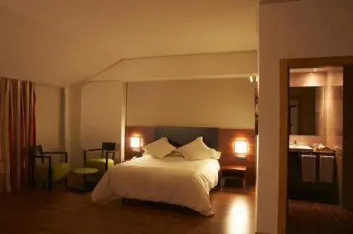 Photo of the whole room, Bed in Hotel Restaurante El Vall