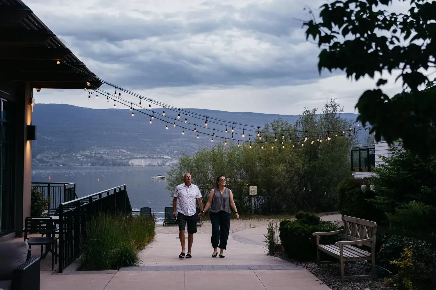 Patio in Summerland Waterfront Resort & Spa