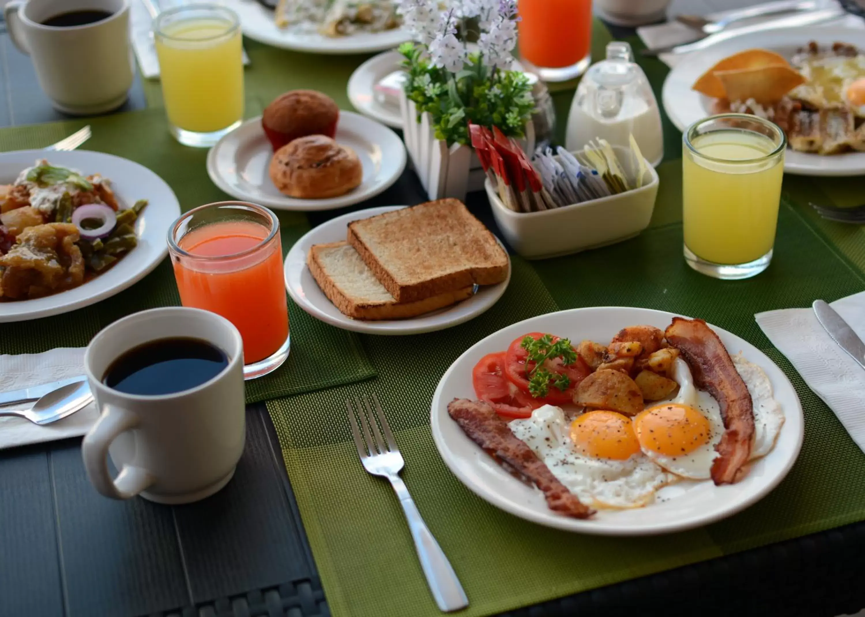 Breakfast in Amarea Hotel Acapulco