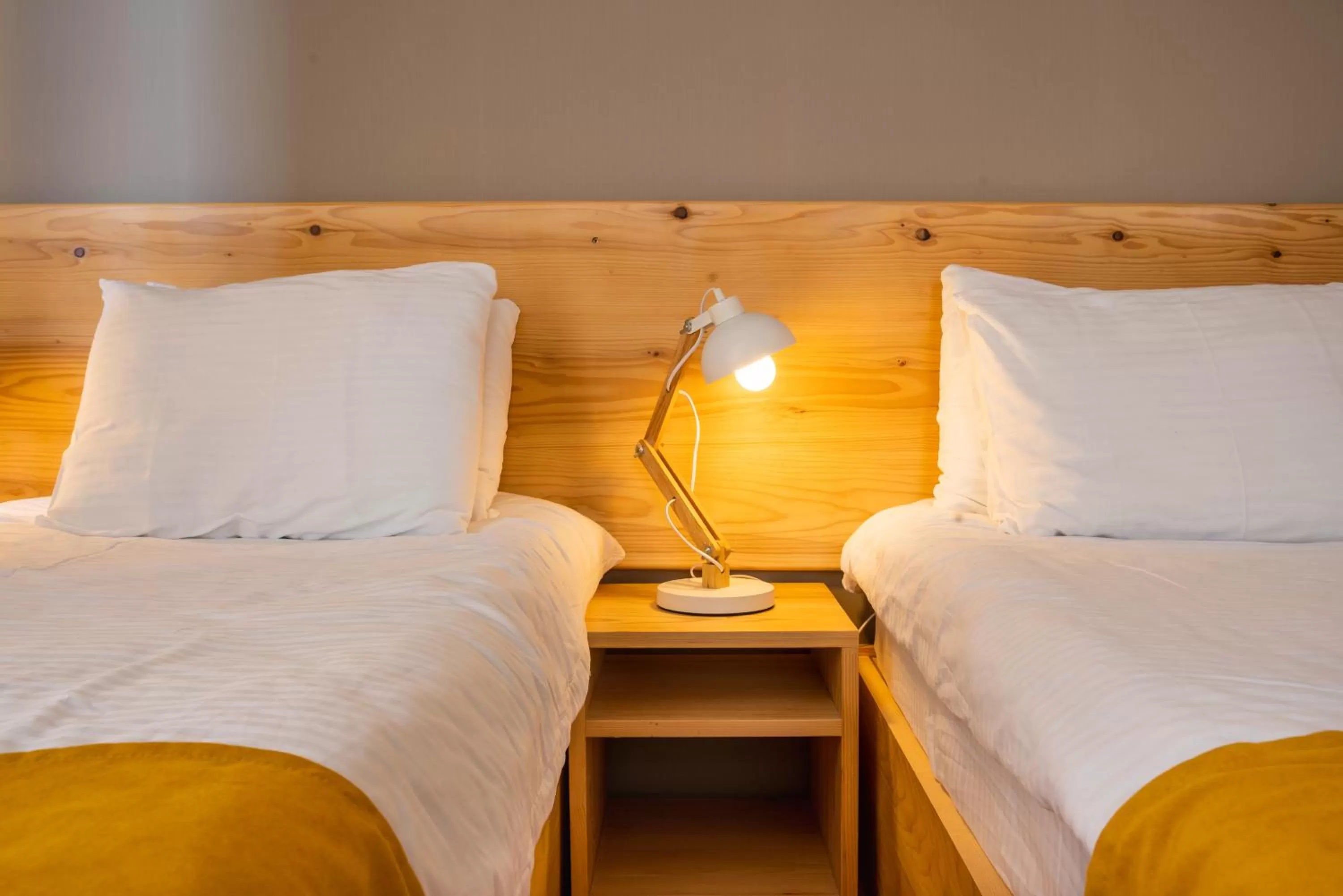 Bed in Hotel Old House Mestia