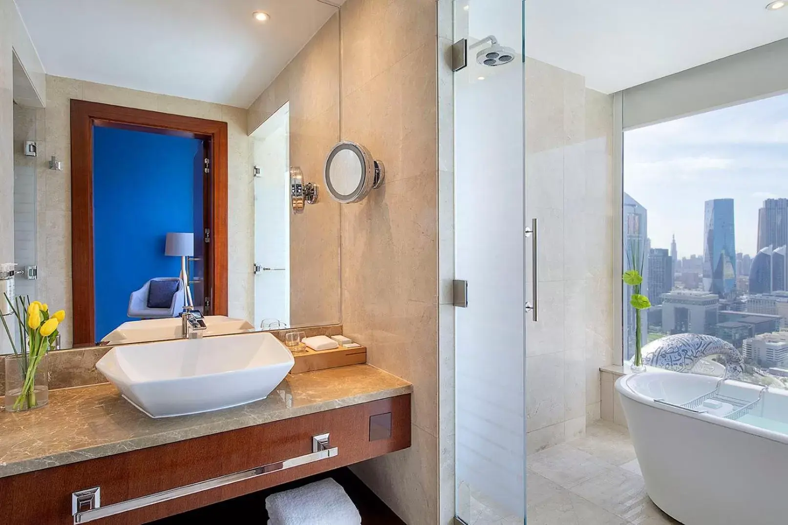 Shower, Bathroom in voco Dubai, an IHG Hotel